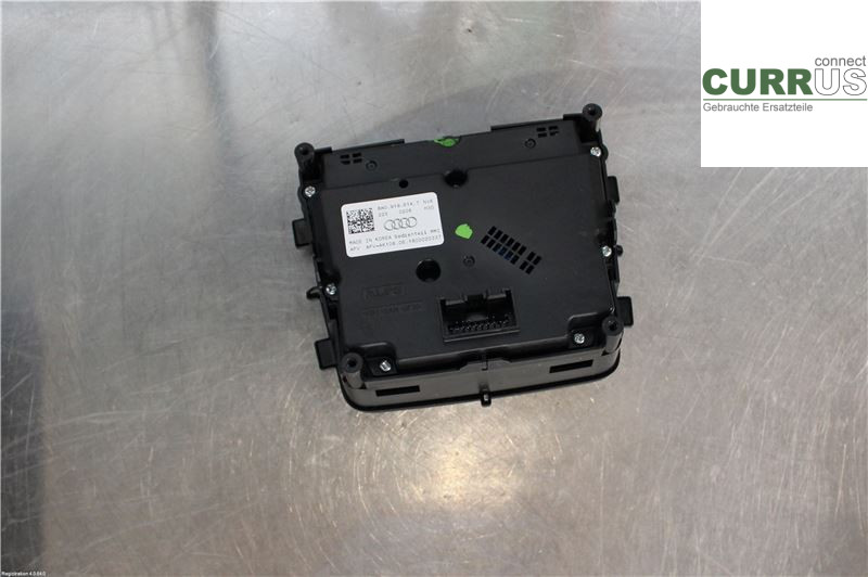 AUDI A4/S4  B9 16-19 Radio CD / Multimedia panel 8W0919614T 2.0L DETA