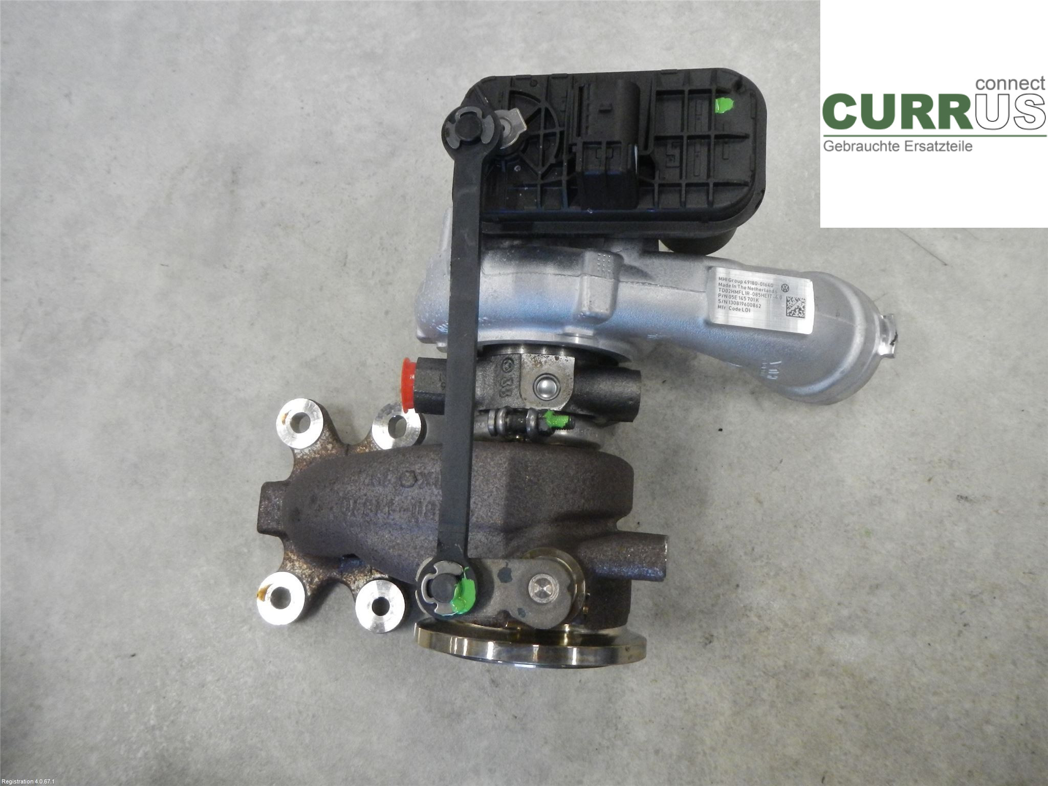 AUDI Q2/SQ2  17- Turbolader 05E145701K 1.5L DADA