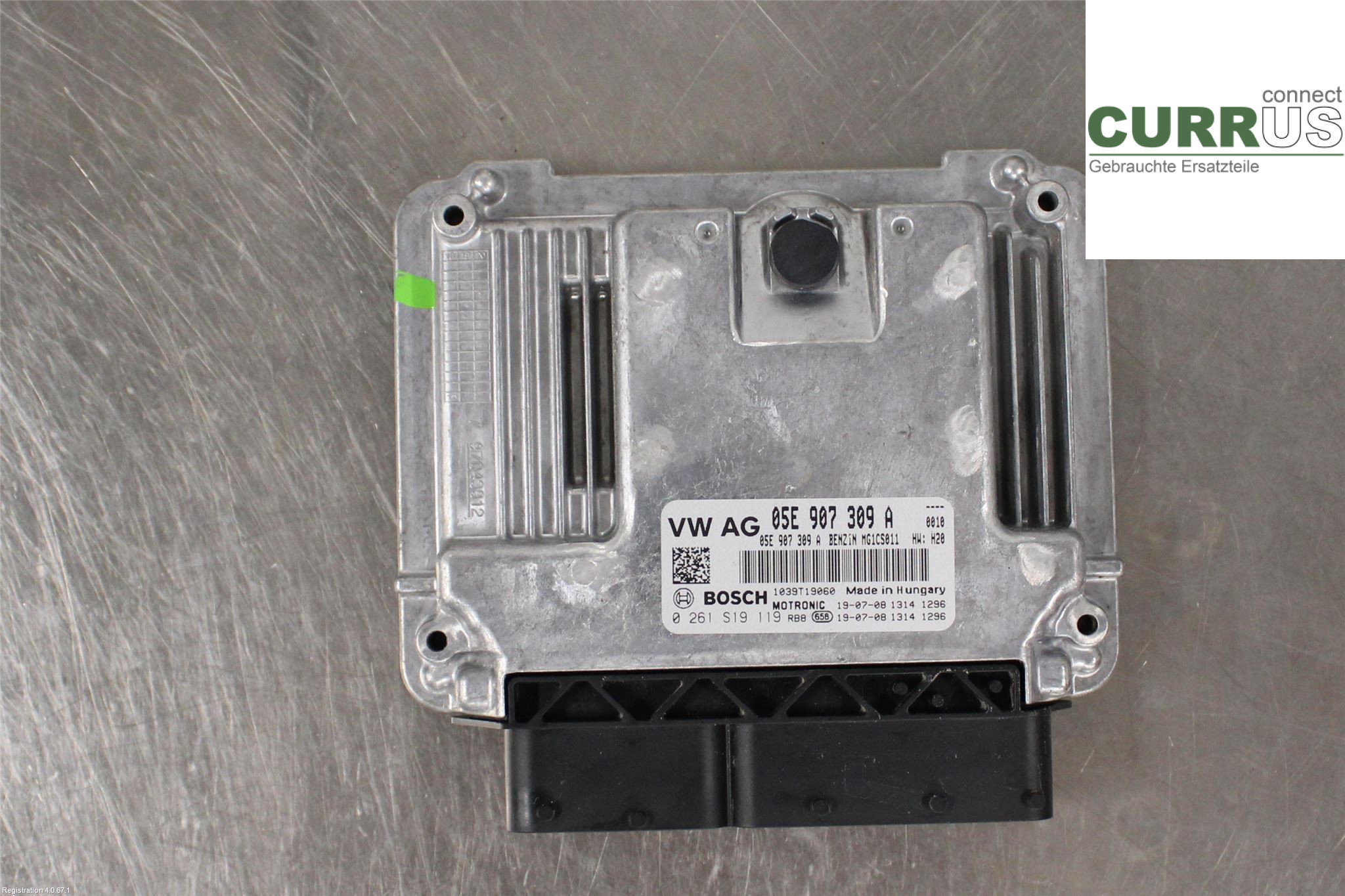 VW GOLF / E-GOLF VII   13-20 Motorsteuergerät (ECU) 05E906018CD 1.5L DHFA