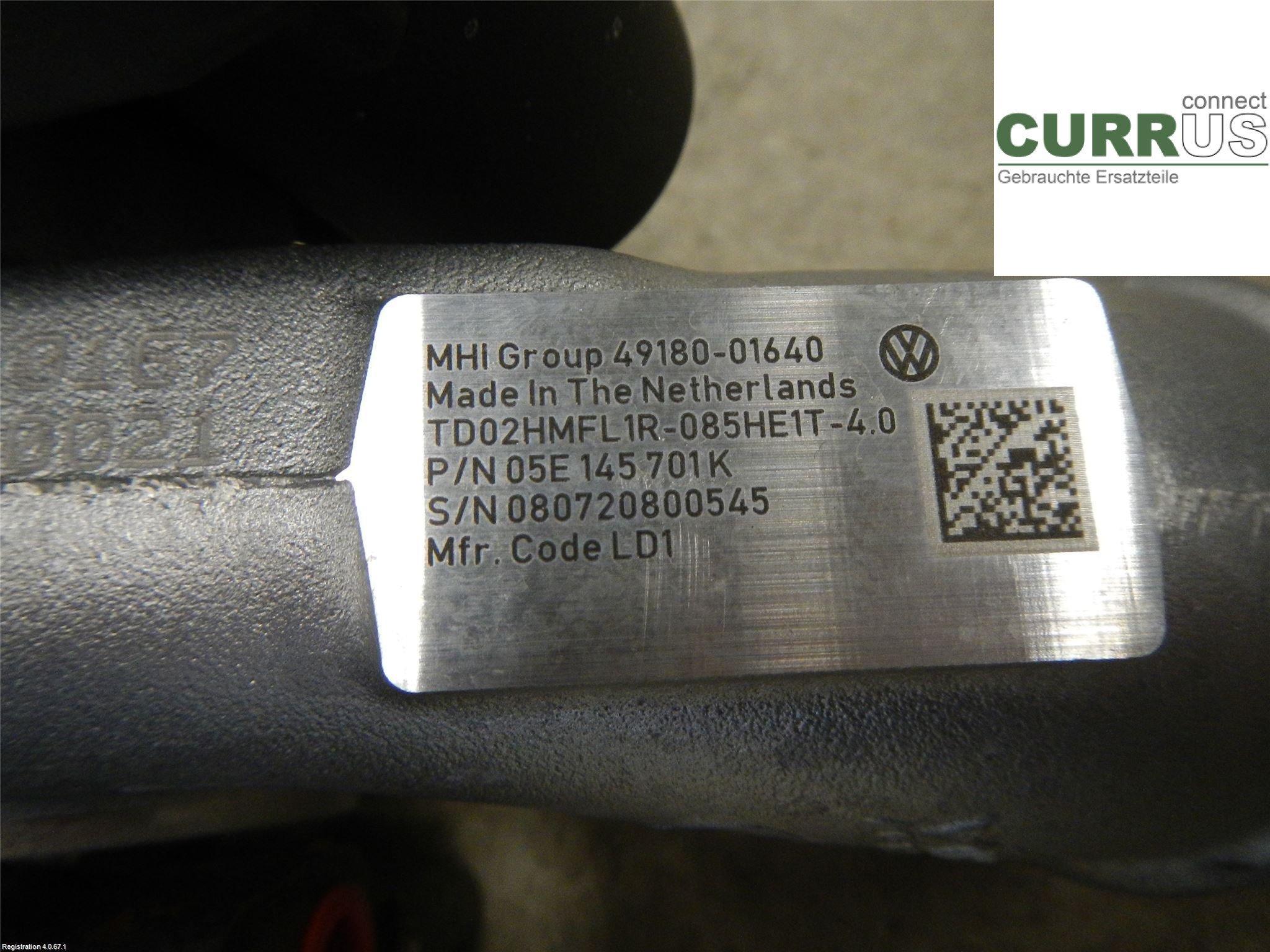 AUDI A3/S3 8Y  21- Turbocompresseur 05E145701K 1.5L DFYA