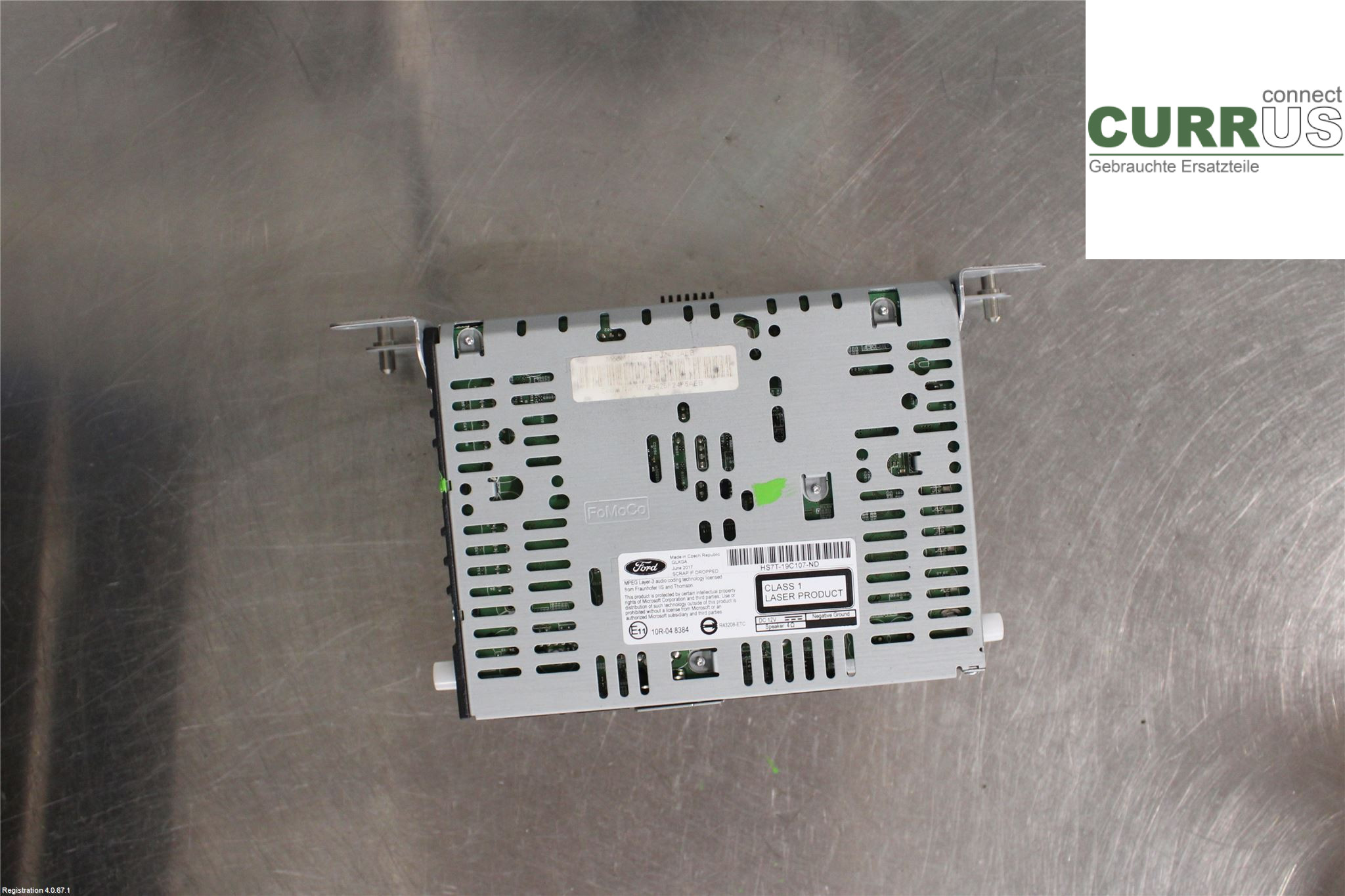 FORD MONDEO    15- Radio CD / Multimedia panel 2172579 2.0L T8CC