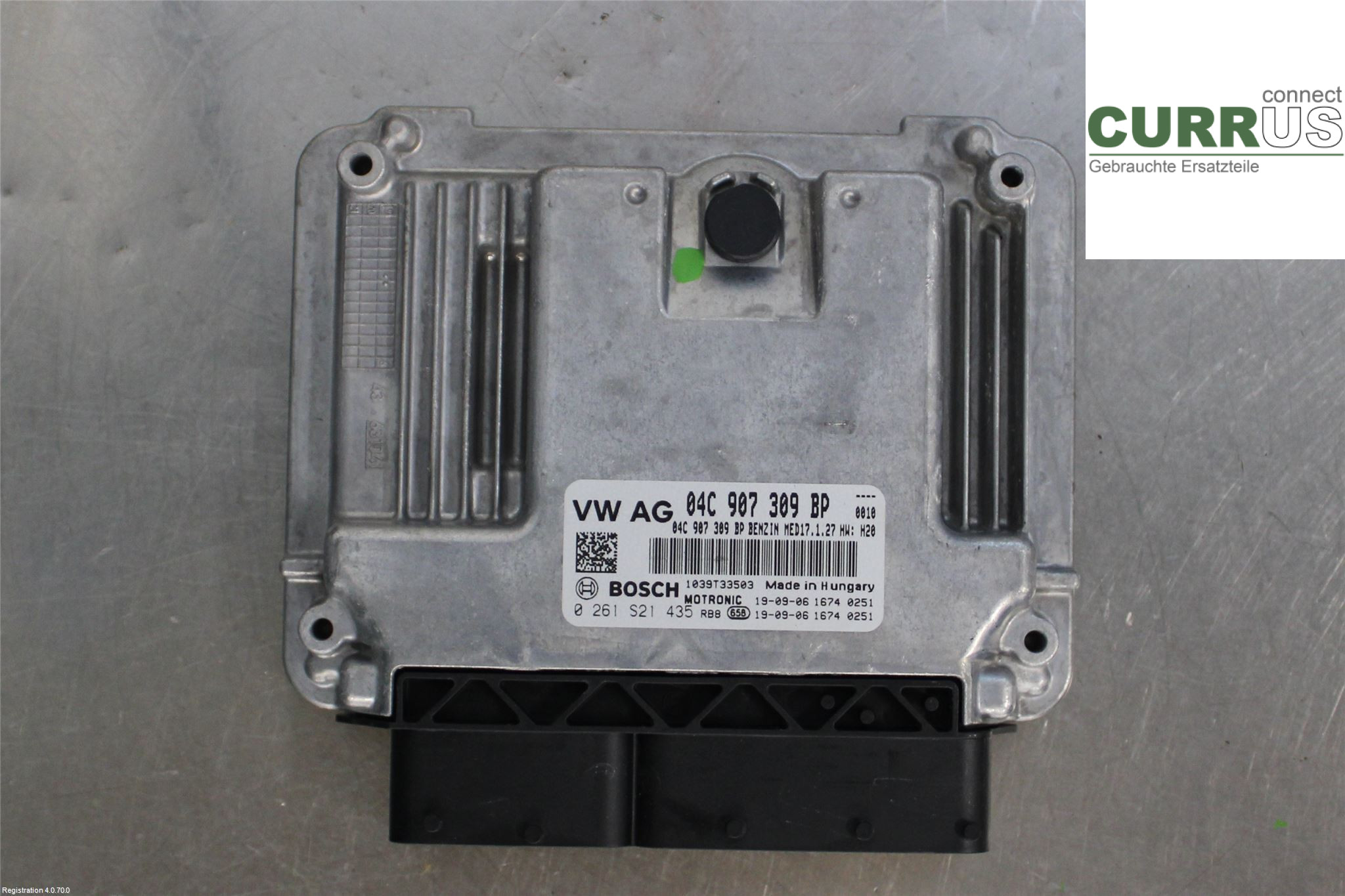 VW POLO VI 18- Sterownik silnika (ECU) 04C906025AN 1.0L DKLA