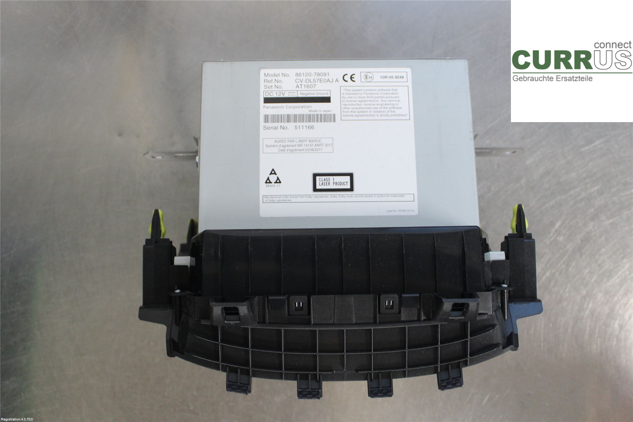 LEXUS NX 300h 15- Radio CD / Multimedia panel 8612078091 2.5L 2AR-FXE