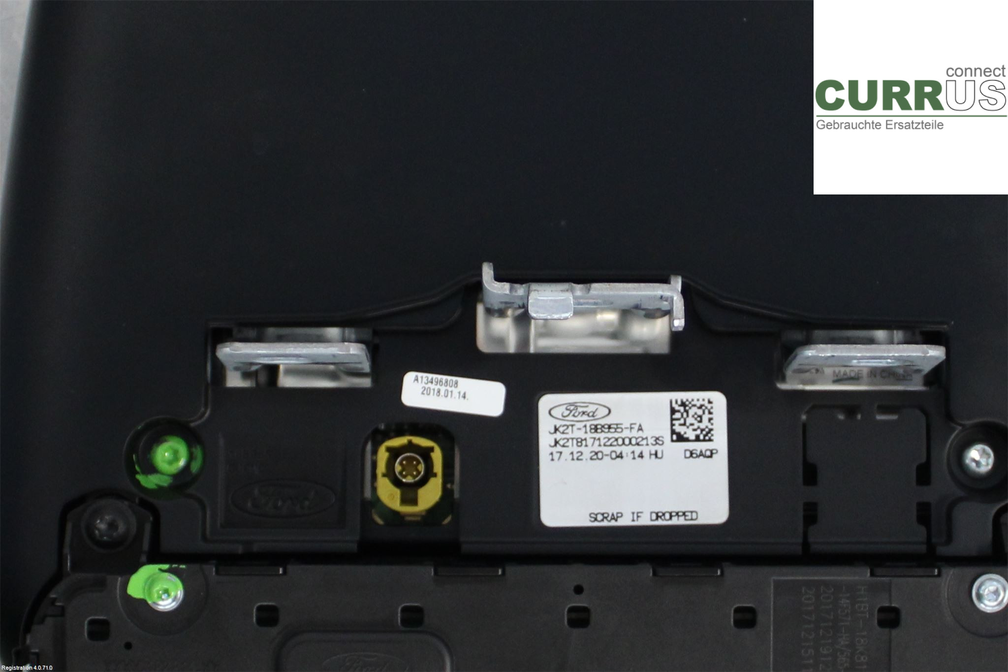 FORD TRANSIT SKÅP/BUSS 14- Radio-CD-/Multimedia-Panel  2.0L YMF6