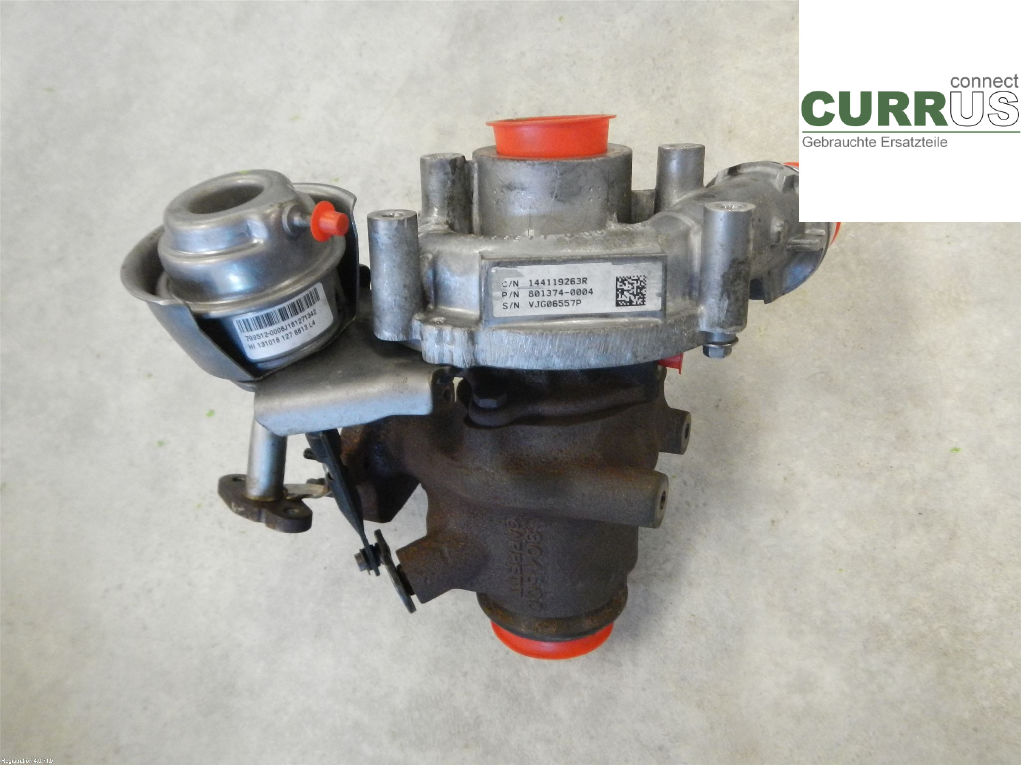NISSAN NV200 / NV200 COMBI Turboladdare 1441100Q3J 1.5L K9K