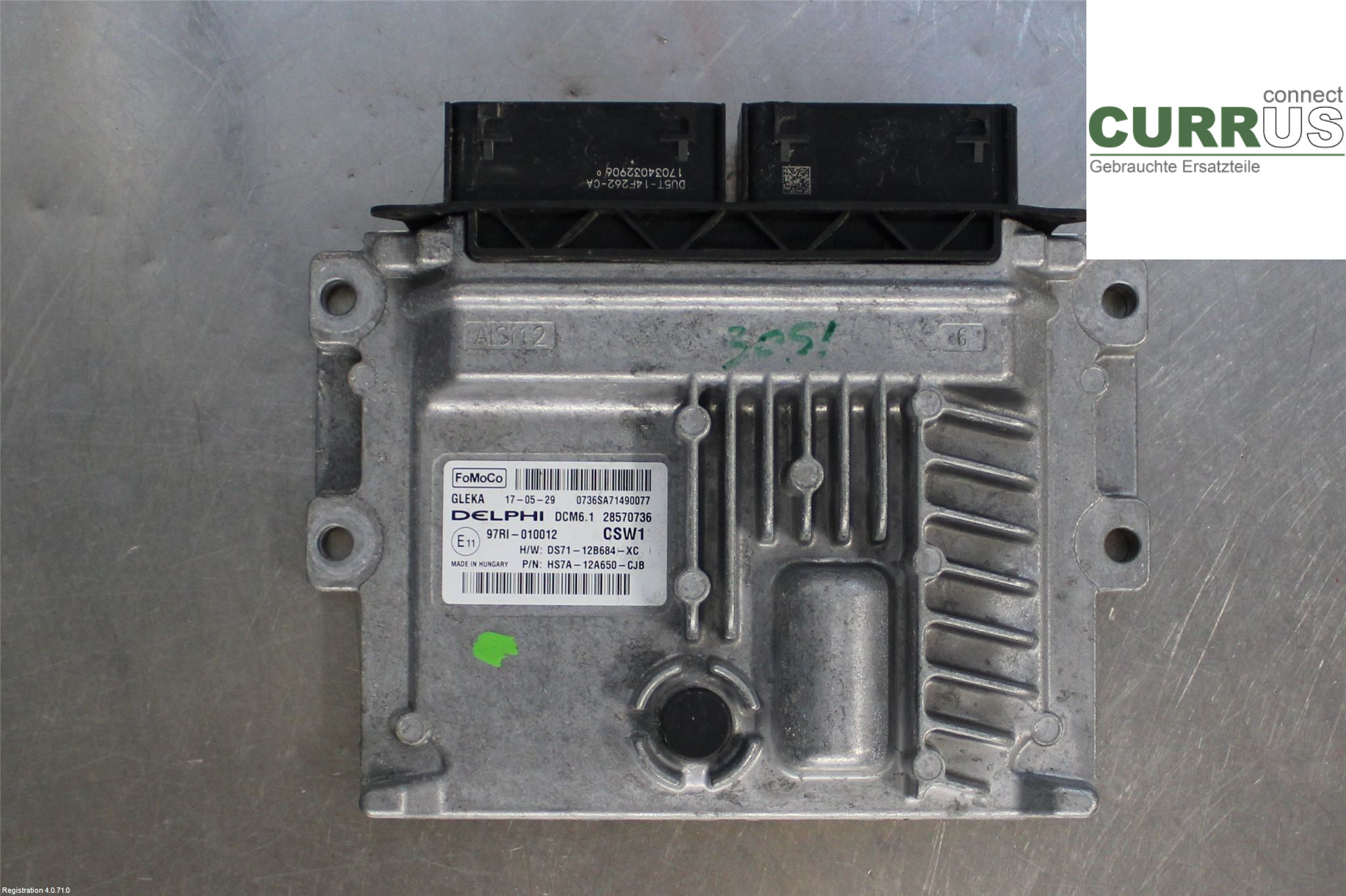 FORD MONDEO    15- Sterownik silnika (ECU) 2037011 2.0L T8CC