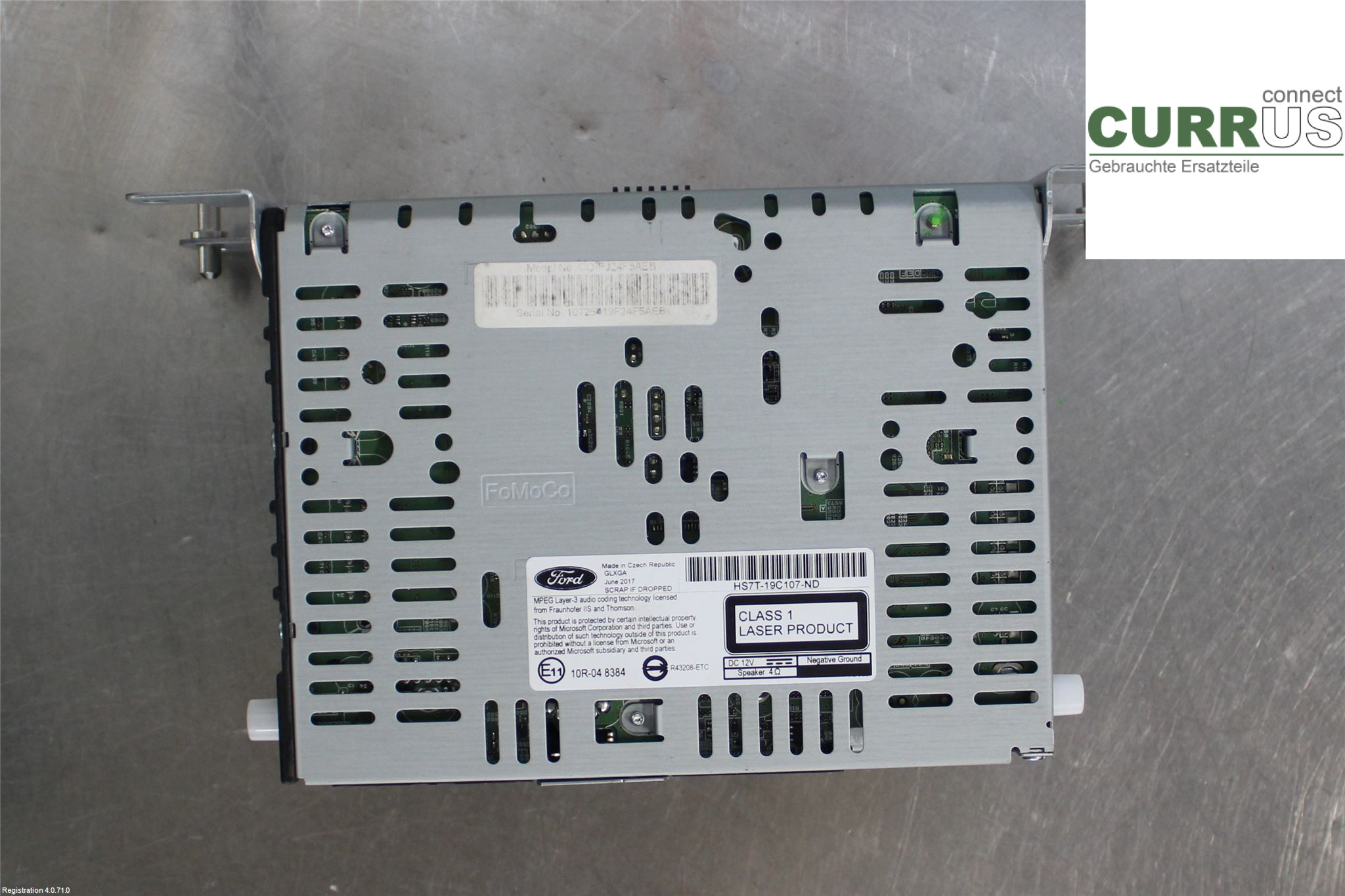 FORD MONDEO    15- Radio CD / Multimedia panel 2172579 2.0L T8CC