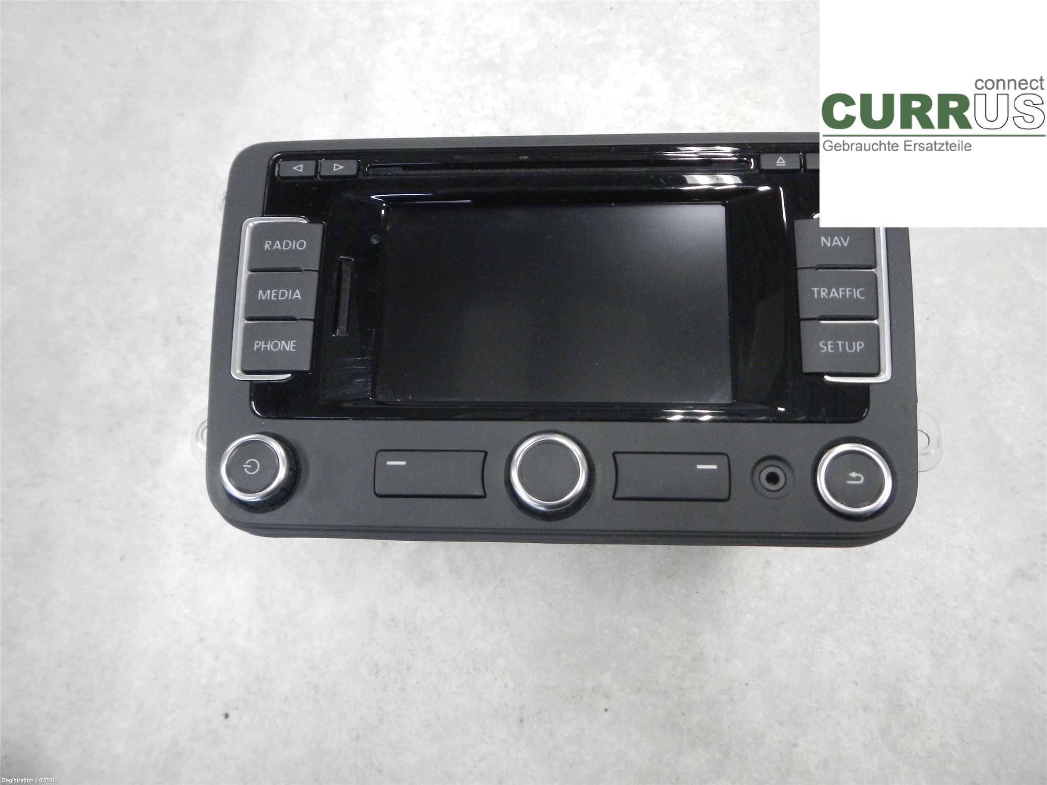 VW TIGUAN 07-16 Radio CD / Multimedia panel 2K0035279B 2.0L CFGC
