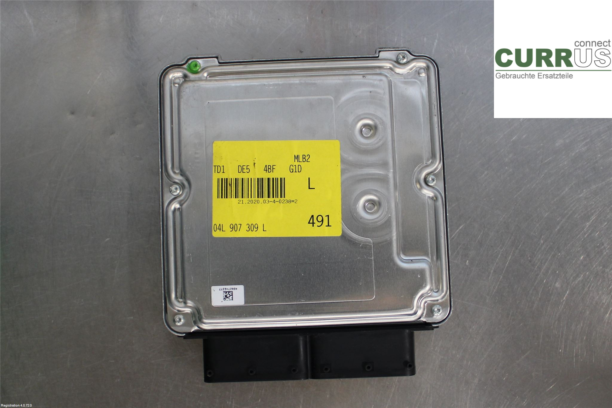 AUDI A4/S4  B9 16-19 Engine Control Unit (ECU) 04L906027BC 2.0L DETA