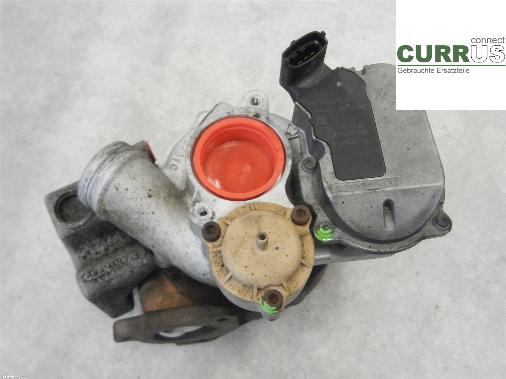 PORSCHE 911 64- Turbo charger 997123014DX 3.6L 9770