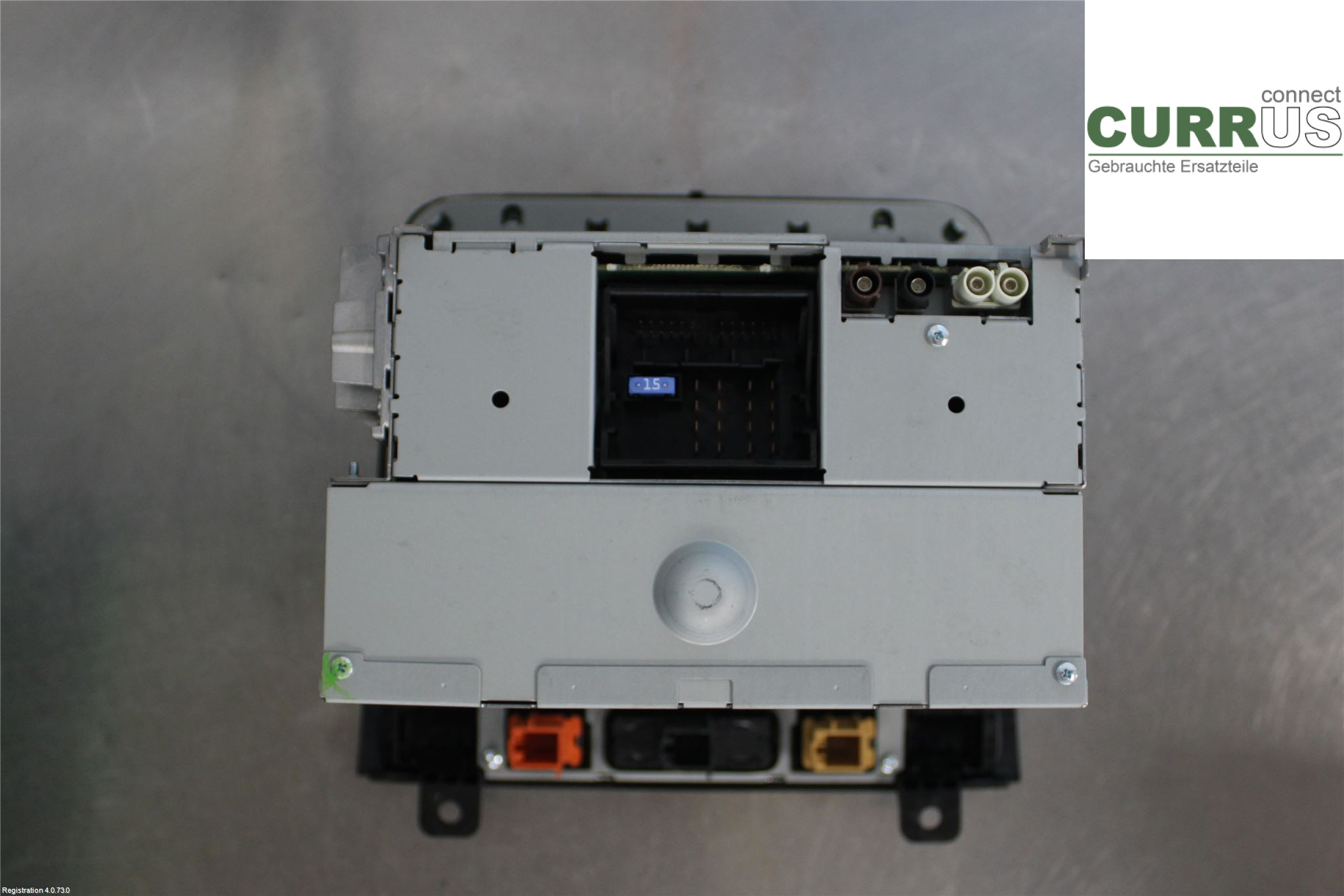 VW TOUAREG 7P  11-18 Radio-CD-/Multimedia-Panel 7P6035190C 3.0L CVWA