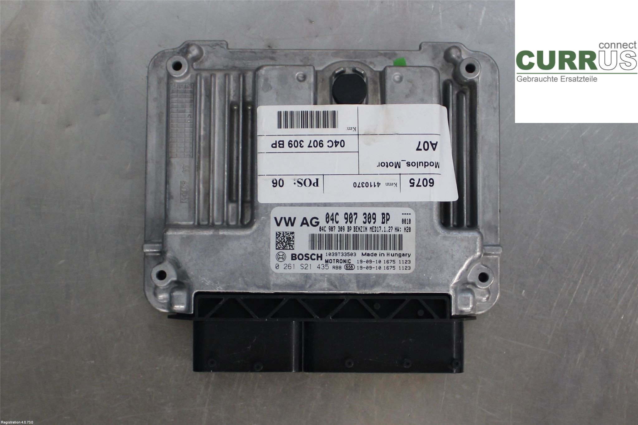 VW T-ROC  18- Engine Control Unit (ECU) 04C906025BC 1.0L DKRF