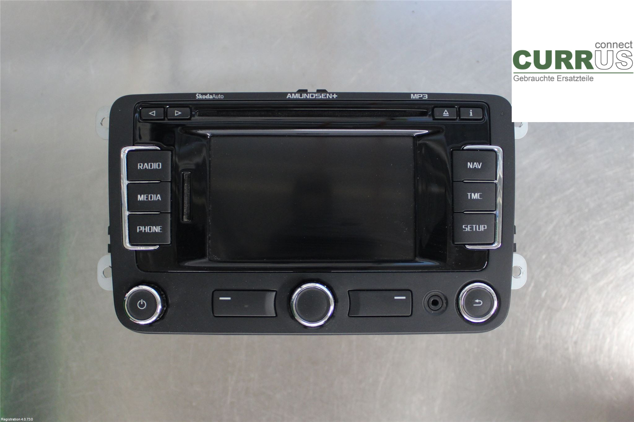 SKODA OCTAVIA    05-13 Radio-CD-/Multimedia-Panel 3T0035197FWHS 1.6L CAYC