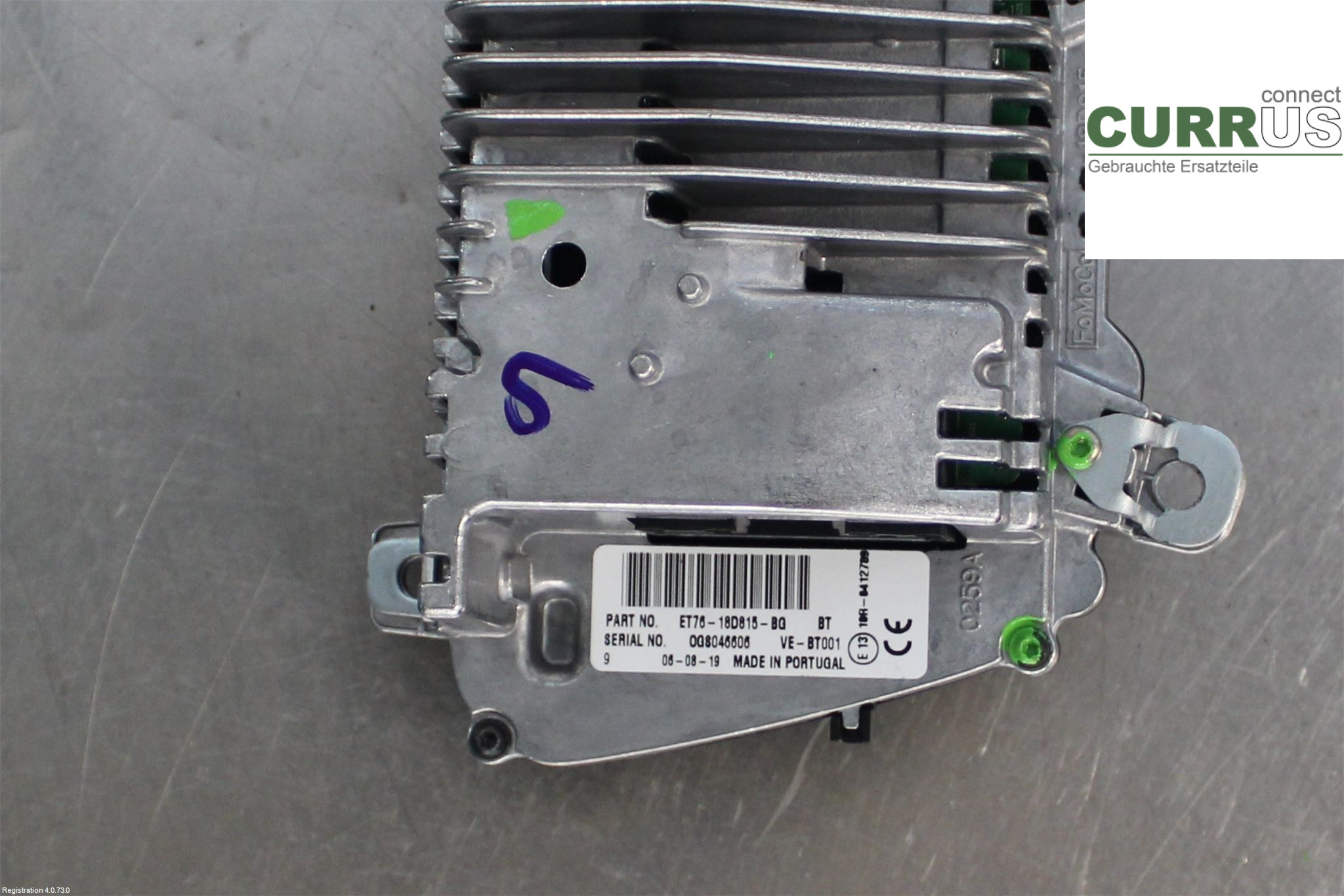 FORD TRAN./TOUR COURIER 13-23 Radio CD /Multimediapanel 2071195 1.0L SFCE
