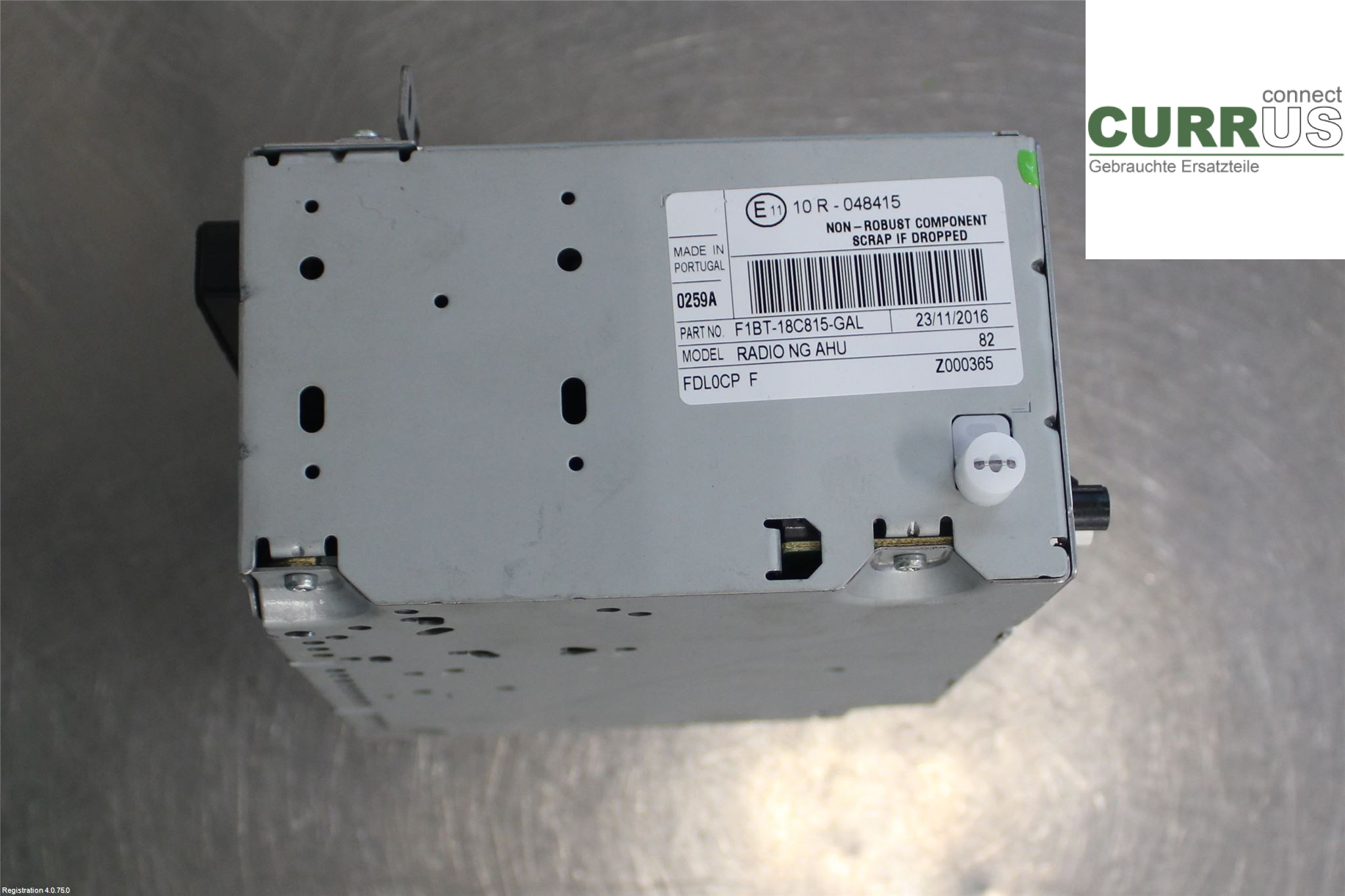 FORD FOCUS  15-18 Radio CD / Multimedia panel 2369087 2.0L R9DC