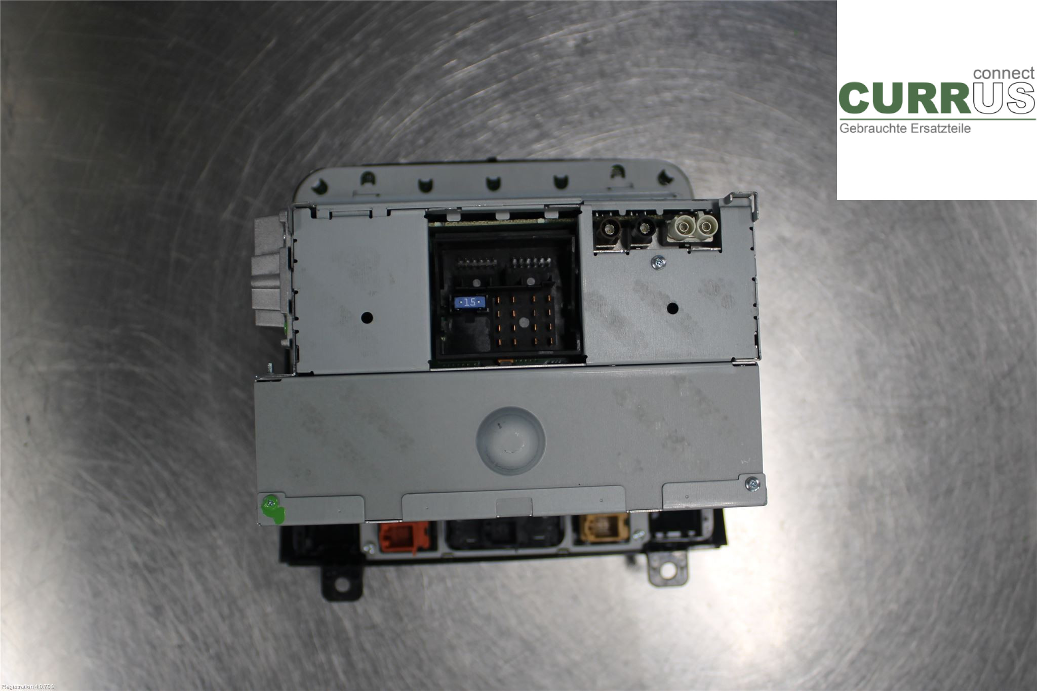 VW TOUAREG 7P  11-18 Radio-CD-/Multimedia-Panel 7P6035190C 3.0L CVWA