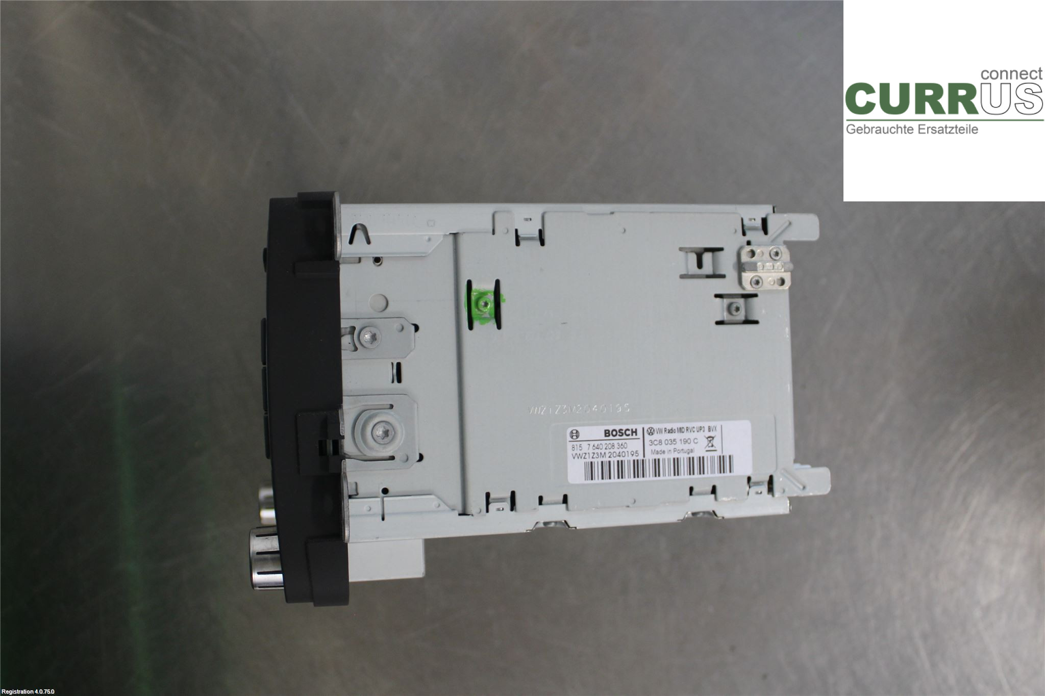 VW PASSAT  11-14 Radio-CD-/Multimedia-Panel 3C8057190CX 2.0L CFGB