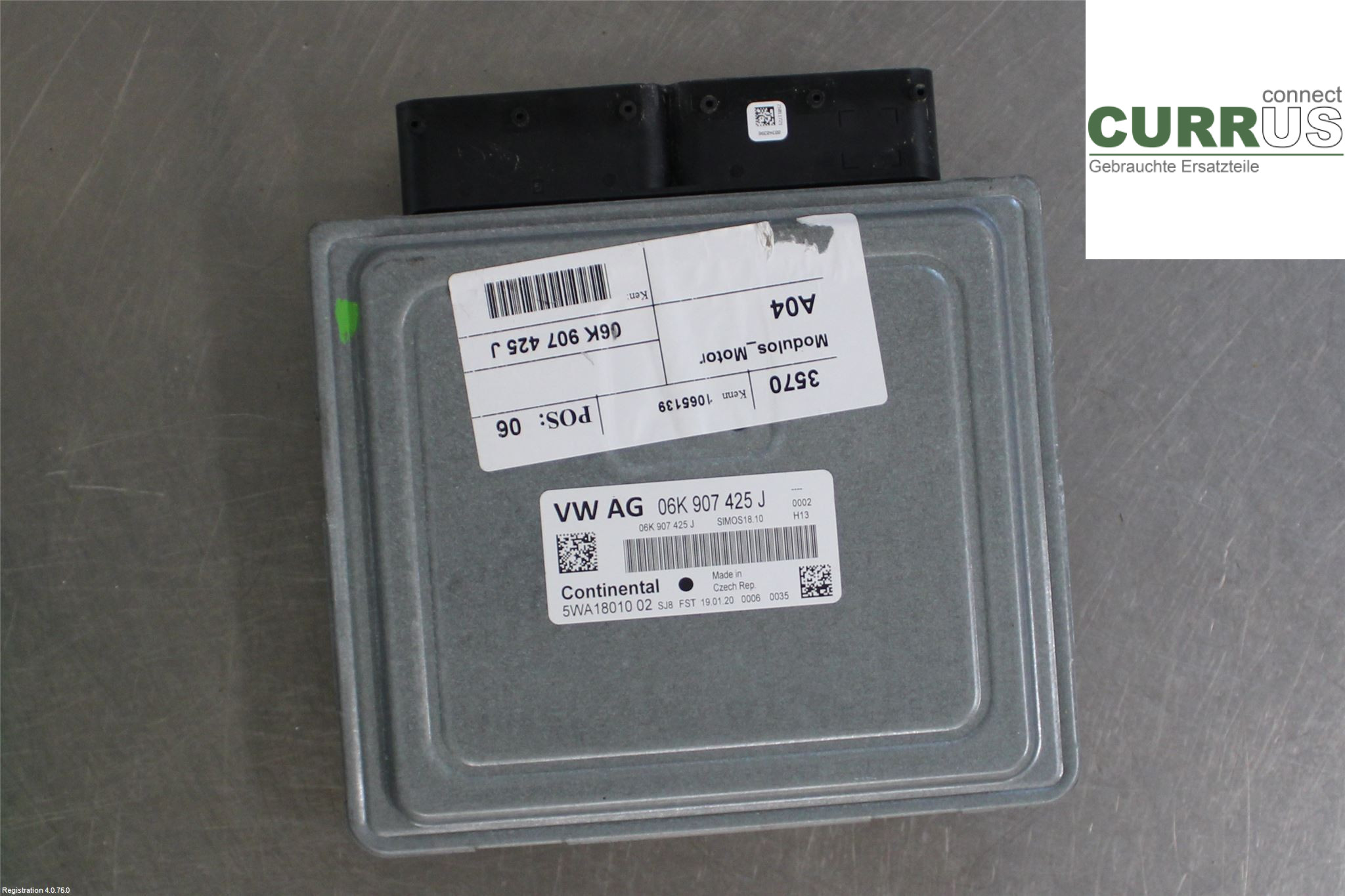 VW T-ROC  18- Engine Control Unit (ECU) 81A906259A 2.0L DNUE