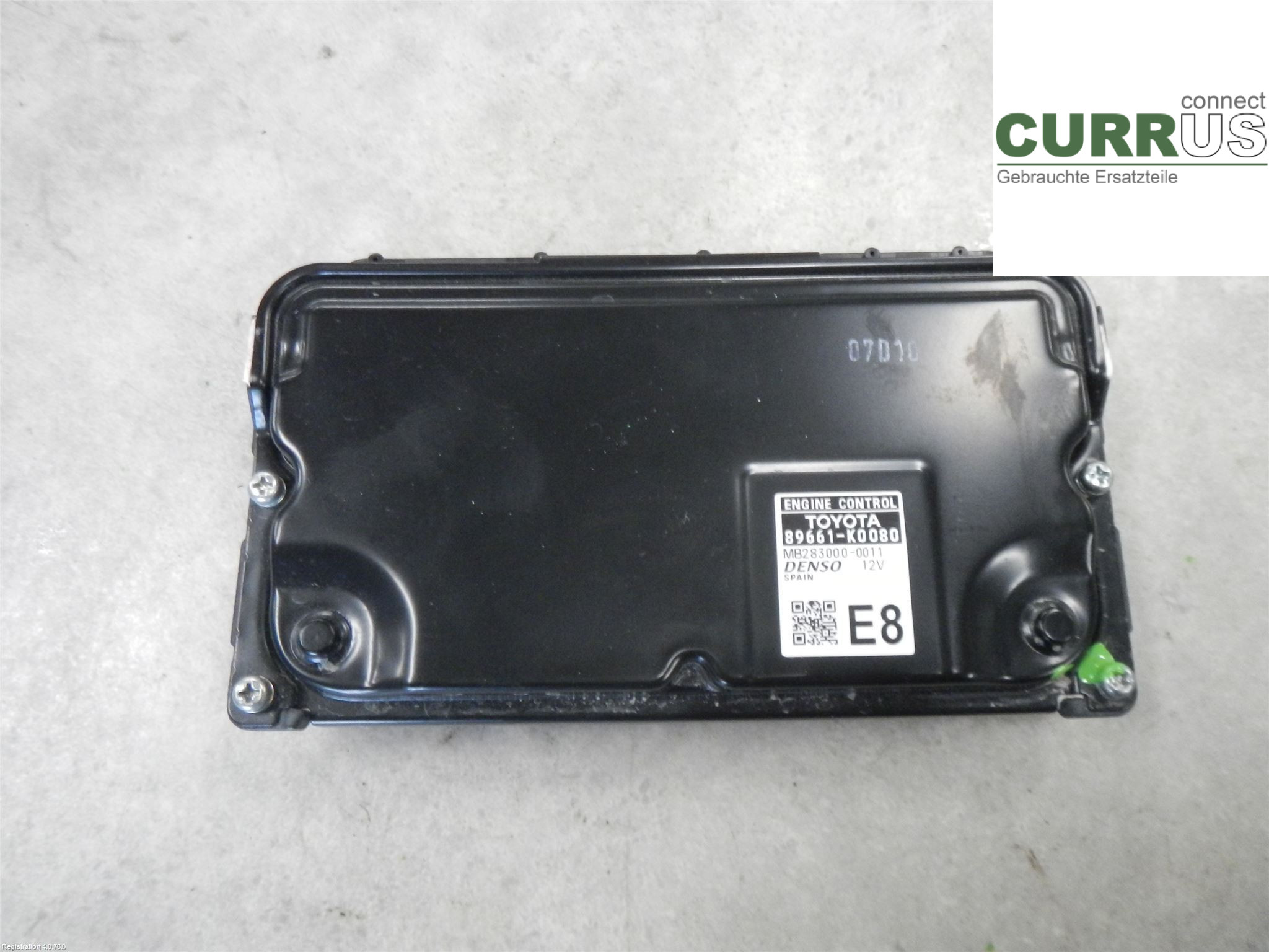 TOYOTA YARIS 20- Engine Control Unit (ECU) 89661-K0080 1.5L M15A-FXE