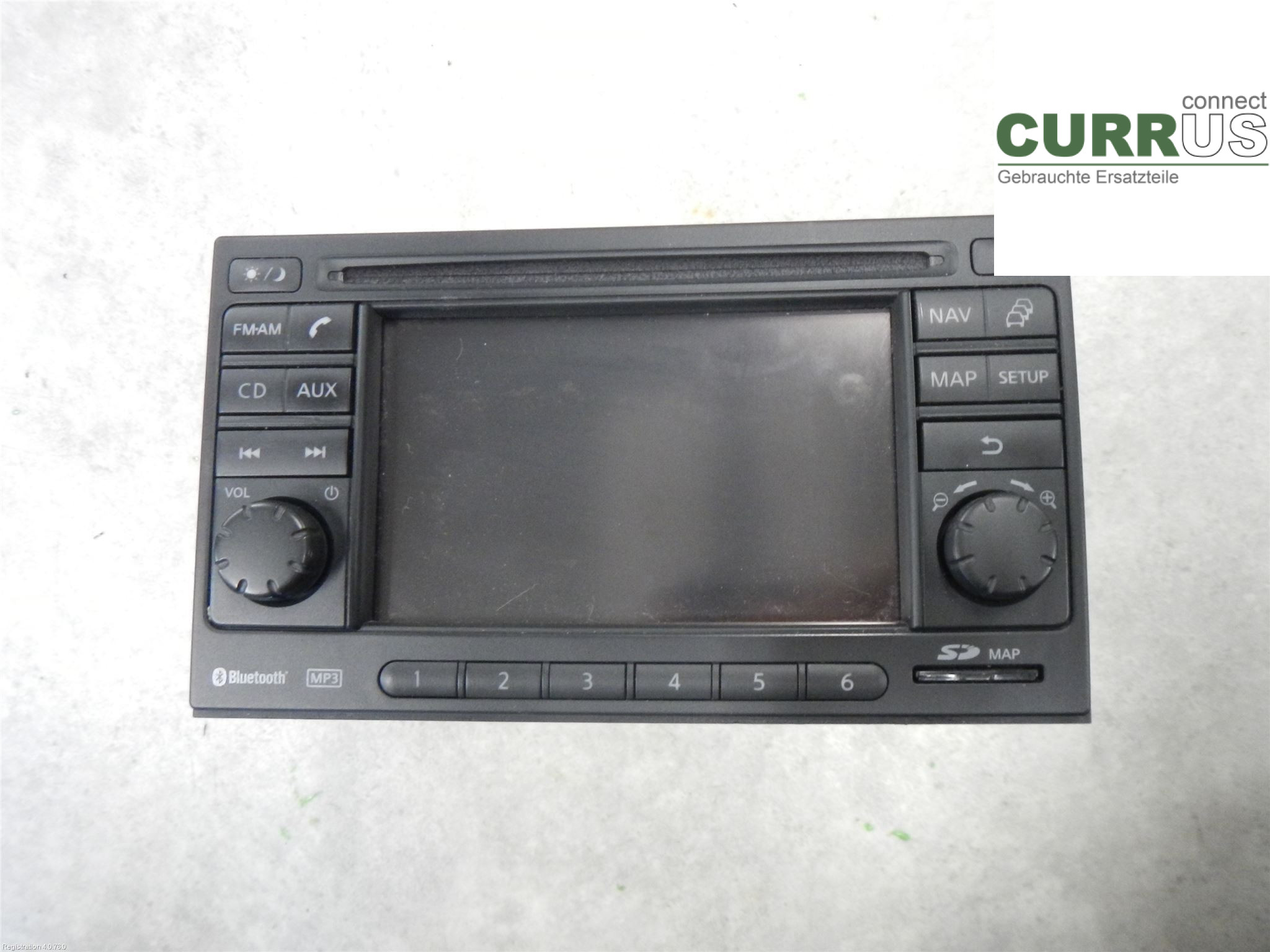 NISSAN QASHQAI+2  10-14 Radio CD / panneau multimédia 25915BH30E 1.6L R9M