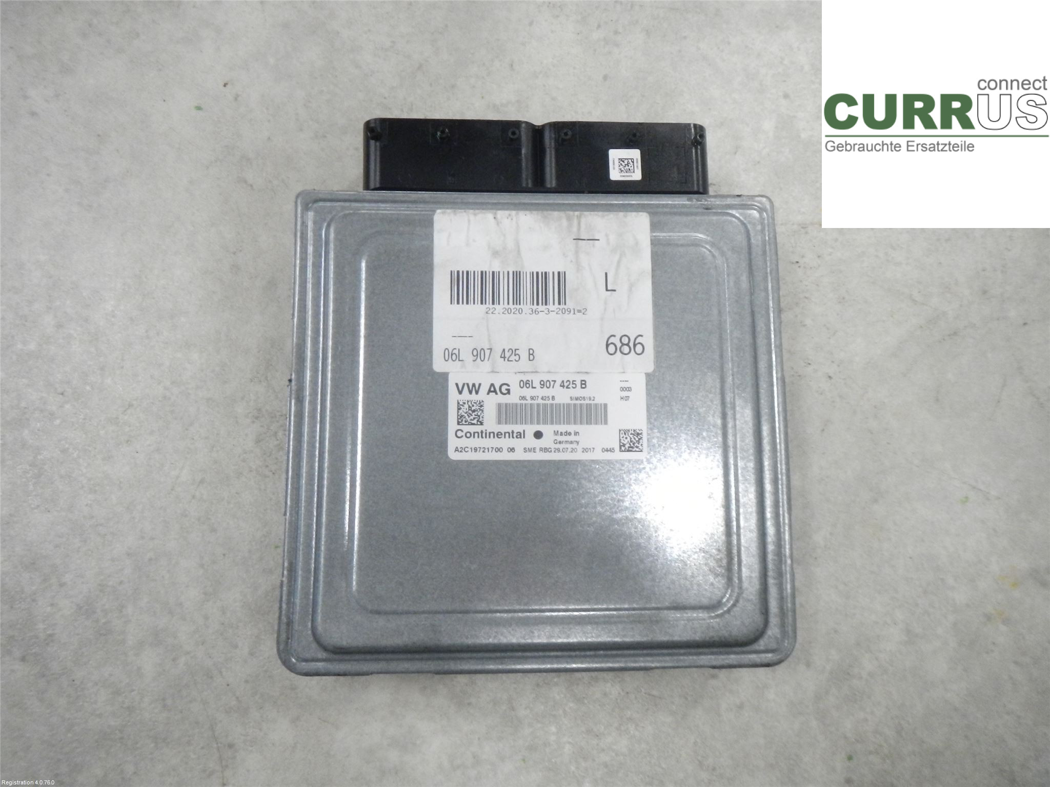 AUDI A6 F2/C8  19- Motorens styreenhed (ECU) 4K0906259R4KA 2.0L DLGA