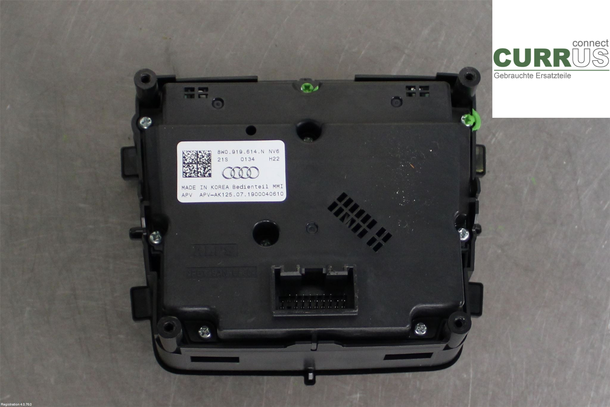 AUDI A5  17- Radio CD / Multimedia panel 8W0919614N 2.0L DKNA