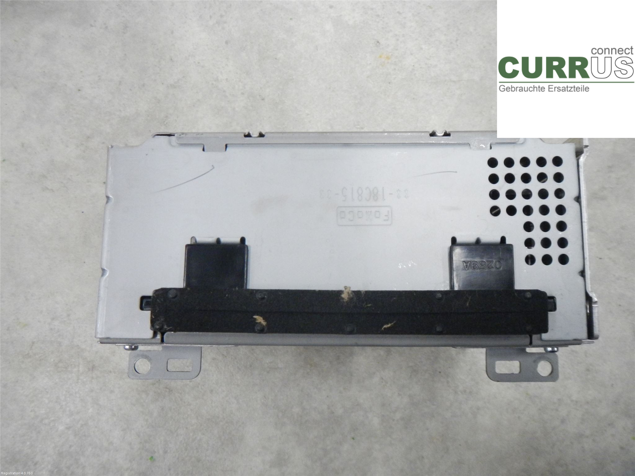 FORD TRANSIT SKÅP/BUSS 14- Radio CD / Multimedia panel 2391663 2.0L YMFA