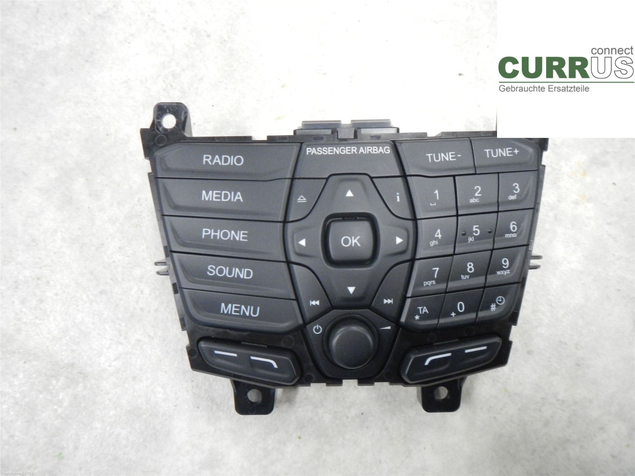 FORD TRANSIT SKÅP/BUSS 14- Radio CD / Multimedia panel 2357906 2.0L YMFA