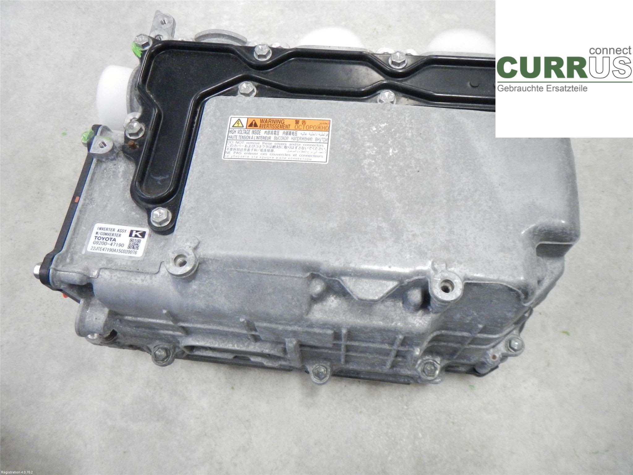 TOYOTA AURIS      13-19 Power distribution controller G9200-47190 1.8L 2ZR-FXE