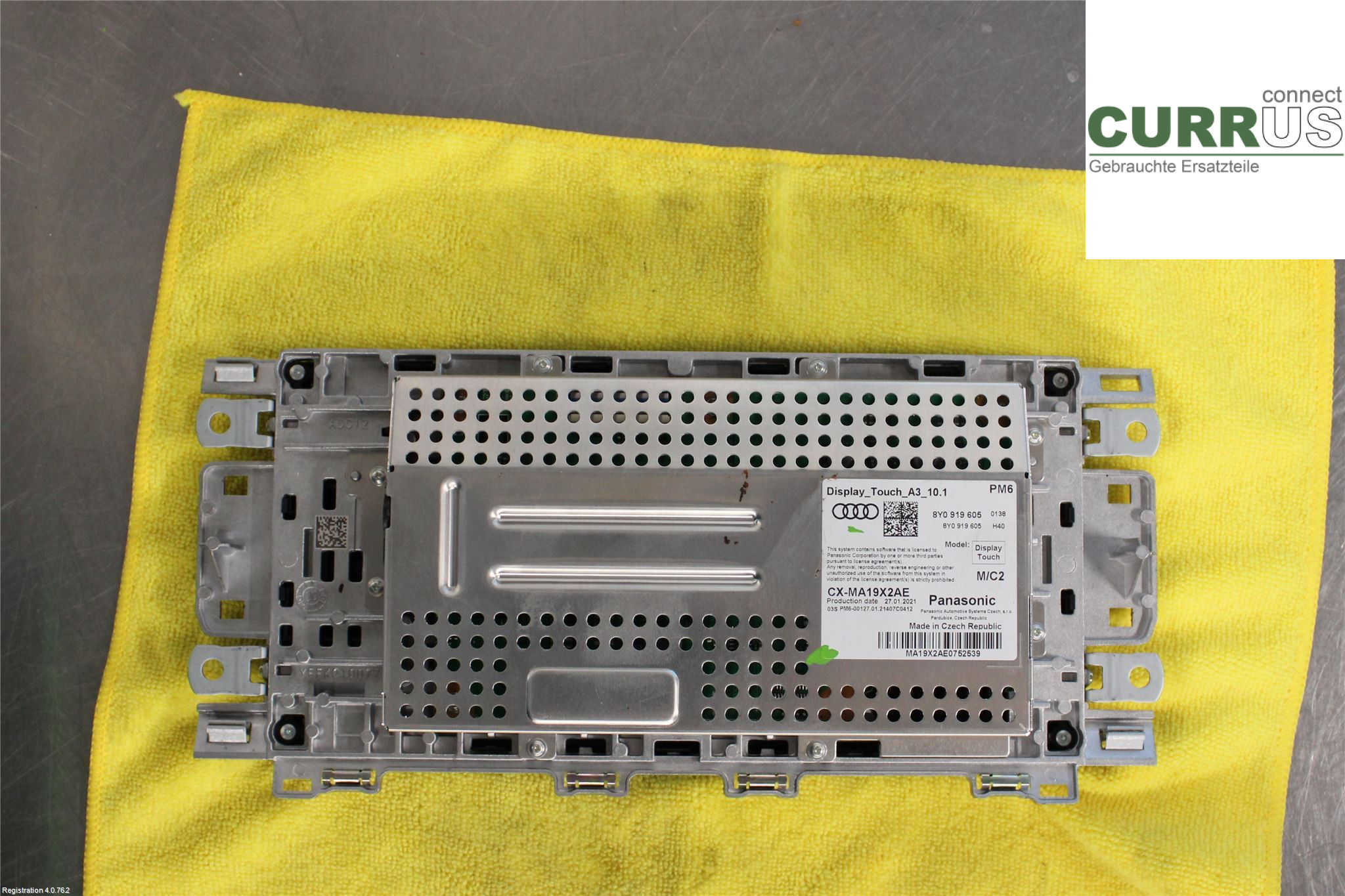 AUDI A3/S3 8Y 21- Control display 8Y0 919 605 1.5L DPCA