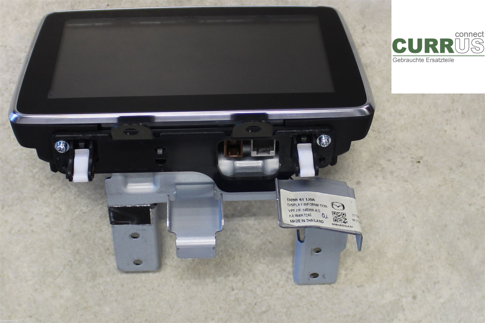 MAZDA CX-3 Radio CD /Multimediapanel D09H611J0A 2.0L PE-VPS
