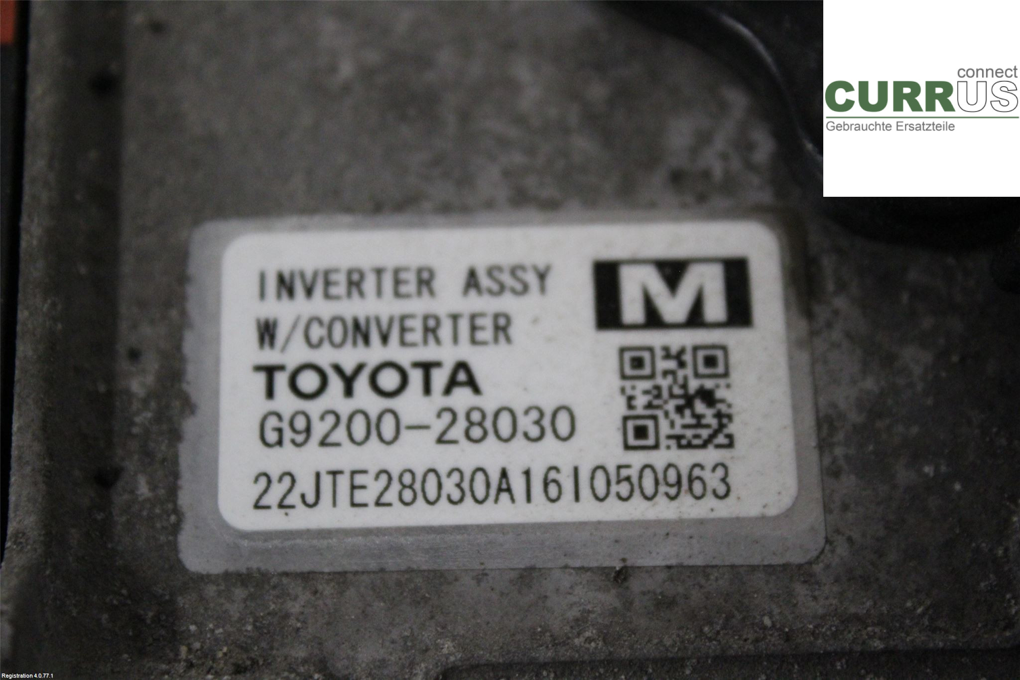 TOYOTA PRIUS+ ZVW40 12- Power distribution controller G9200-29015 1.8L 2ZR-FXE