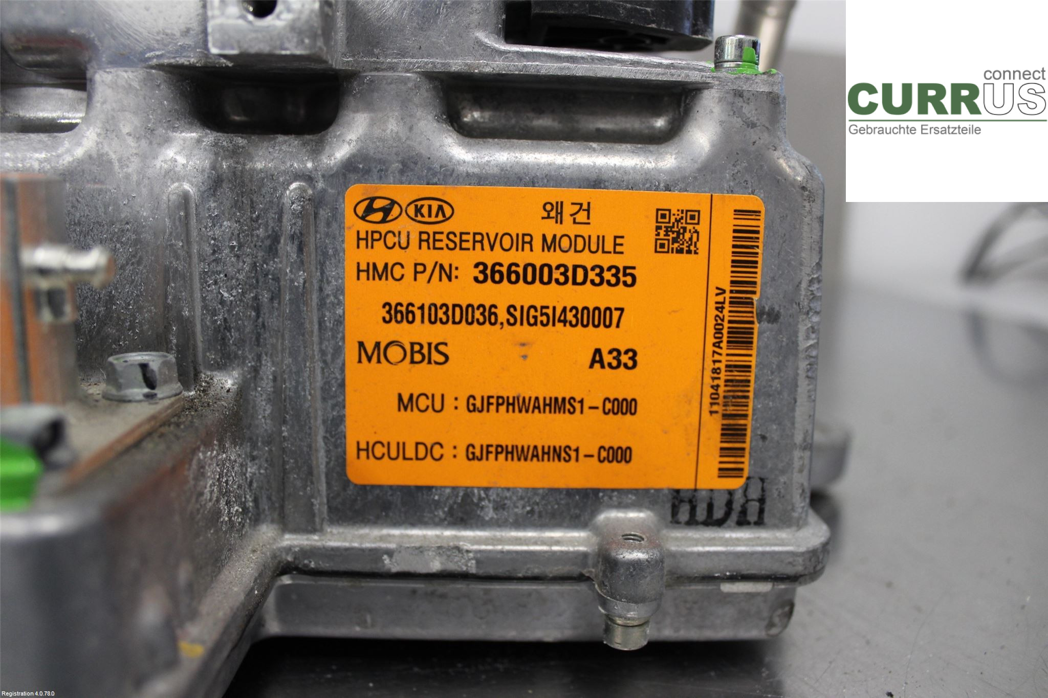KIA OPTIMA  16-20 Power distribution controller 36600 3D335  2.0L G4NG