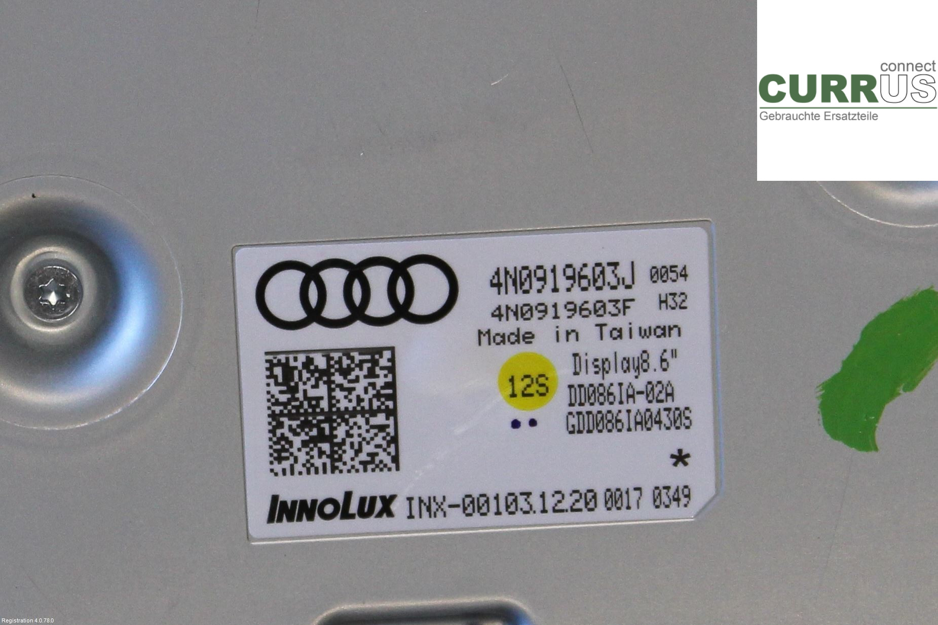 AUDI Q7/SQ7 car-part-types.display 4N0 919 603 J 3.0L DCBE