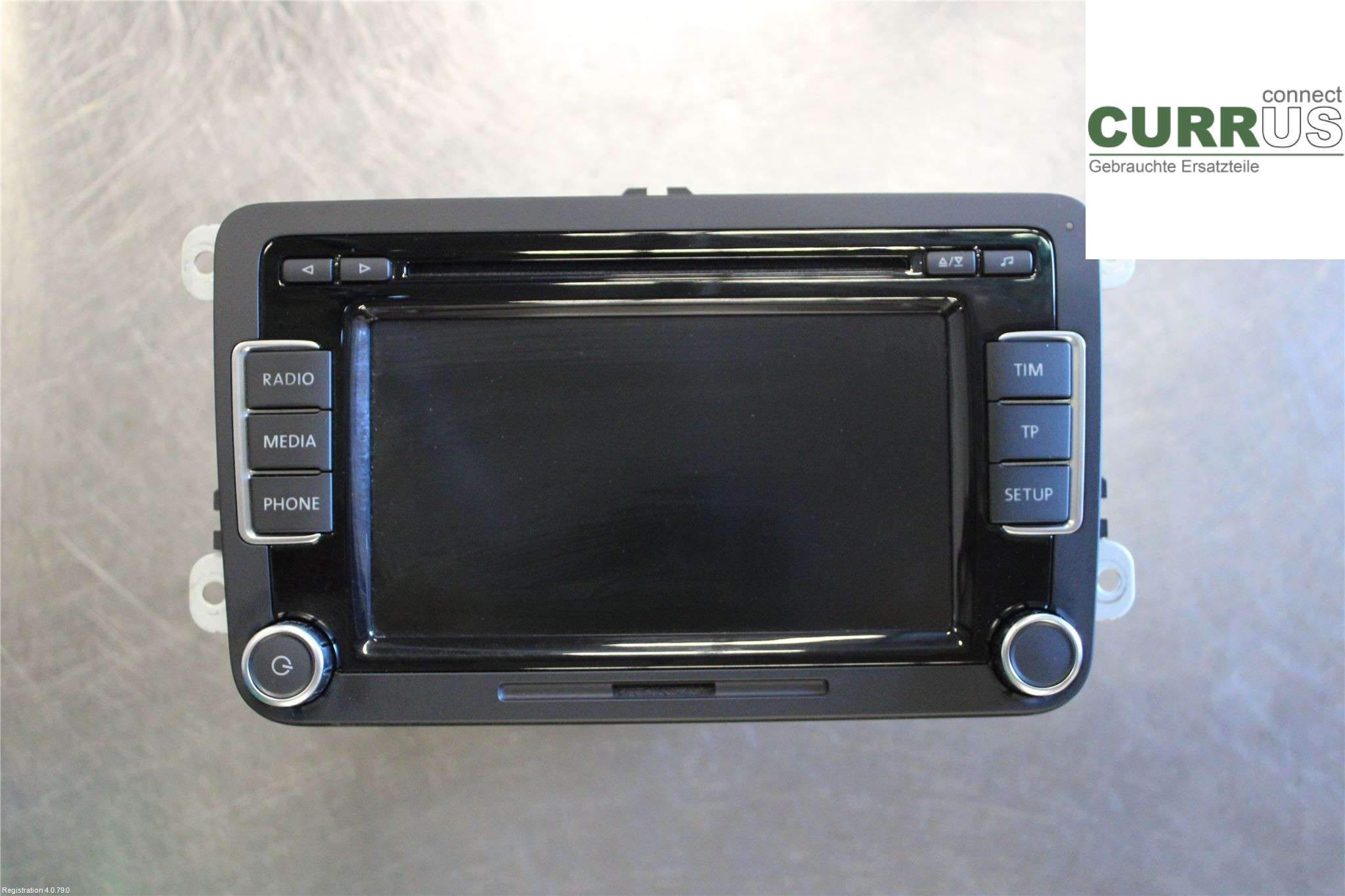 VW GOLF VI     09-13 Radio CD / Multimedia panel 3C8 057 190 CX 2.0L CDLG