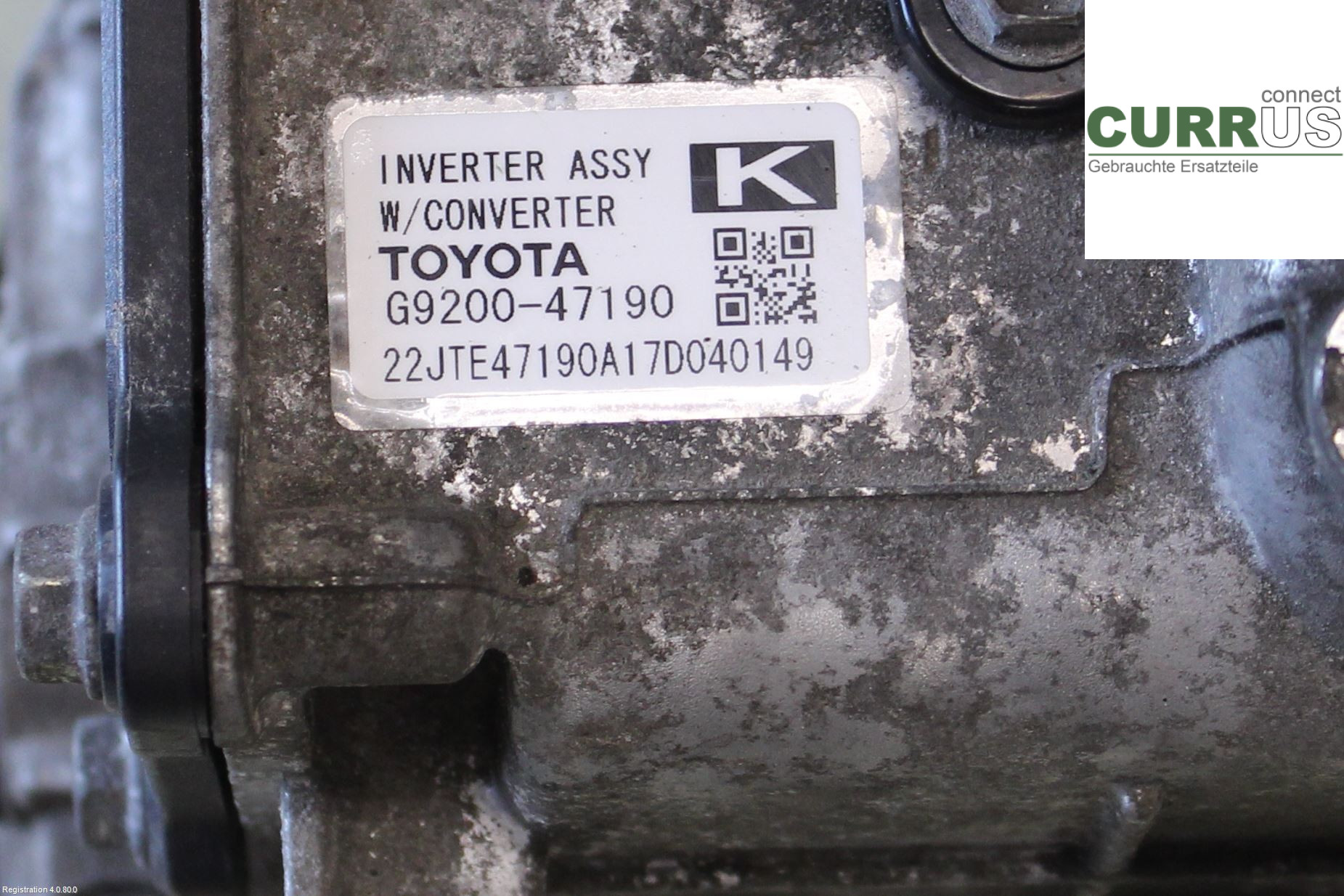 TOYOTA AURIS      13-19 Power distribution controller G920049025 1.8L 2ZR-FXE