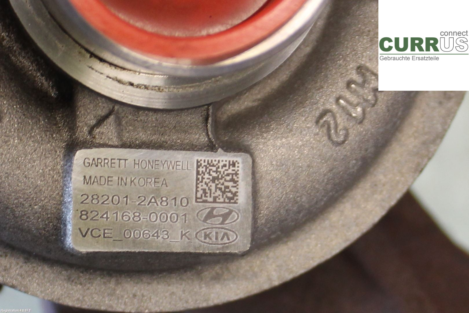 KIA CARENS III  13-19 Turbo charger 28201 2A810 1.7L D4FD