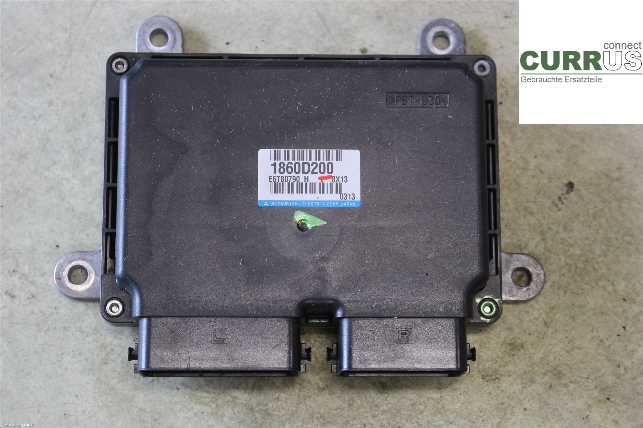 MITSUBISHI OUTLANDER 13- Motorens styreenhed (ECU) 1860D200 2.4L 4B12