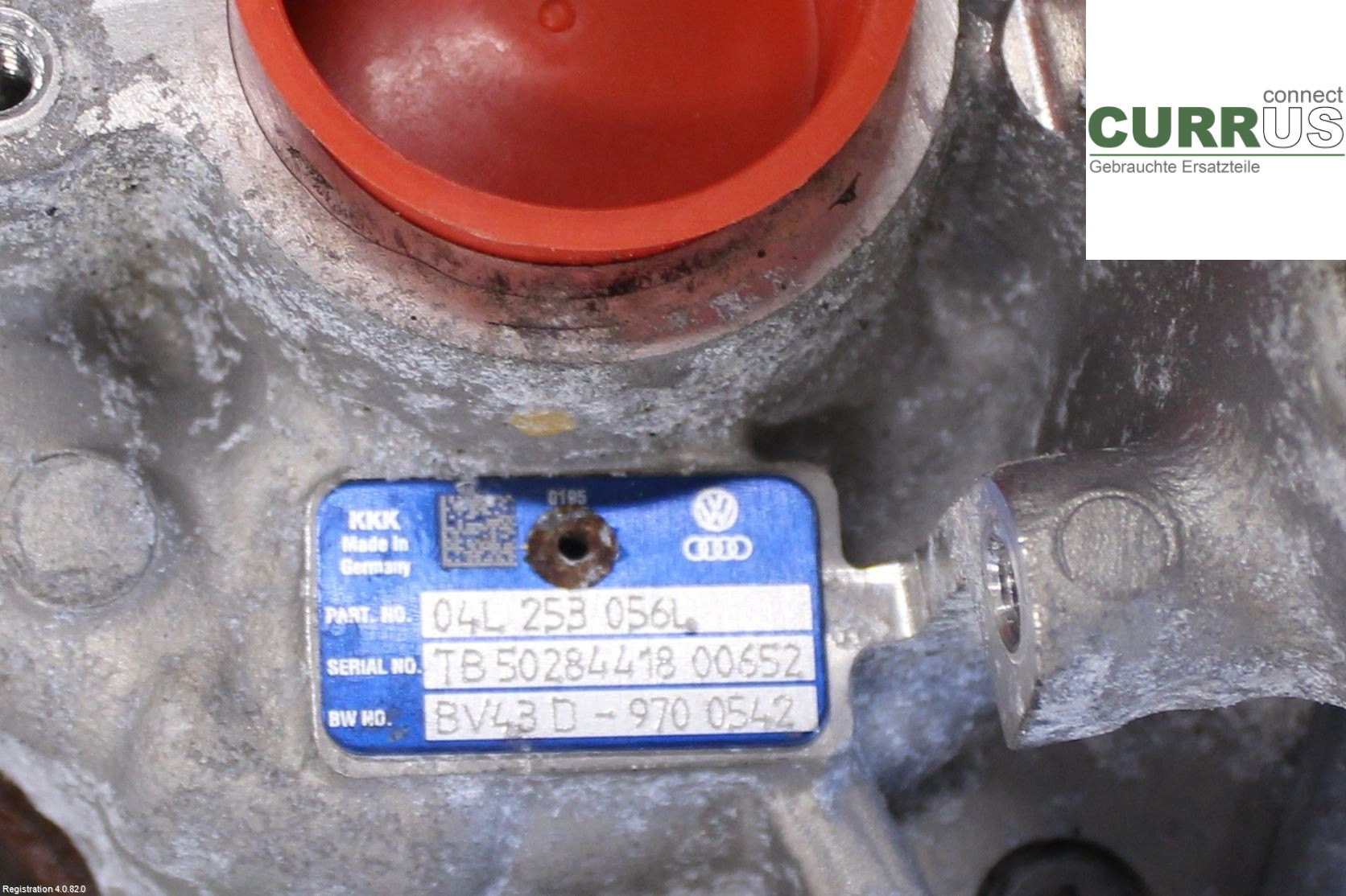 AUDI A6/S6 4G   11-18 Turbolader 04L 253 124 2.0L DDDA