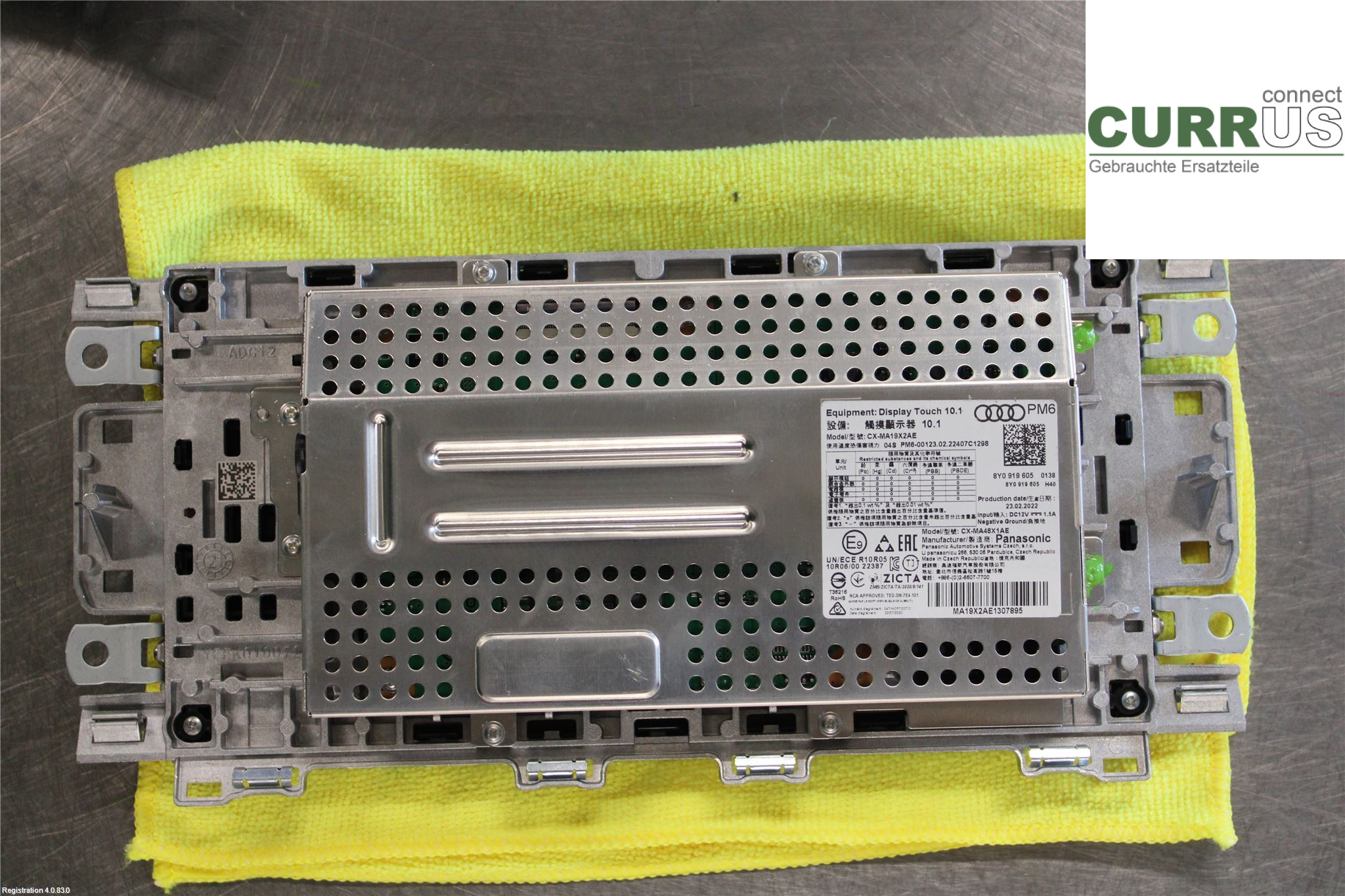 AUDI A3/S3 8Y 21- Control display 8Y0919605 1.5L DPCA
