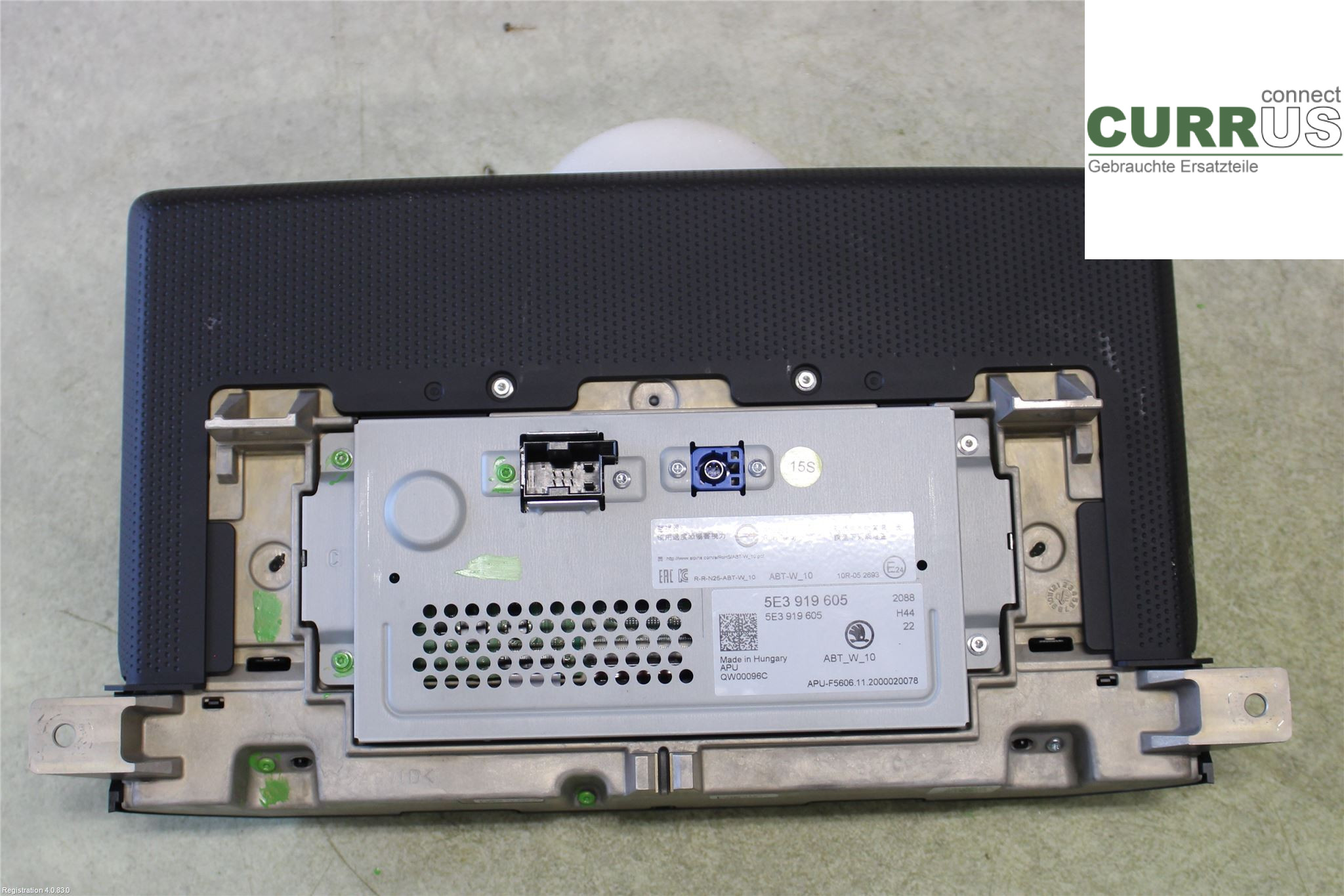 SKODA OCTAVIA 20- car-part-types.display 5E3 919 605    CZH 1.4L DGEA