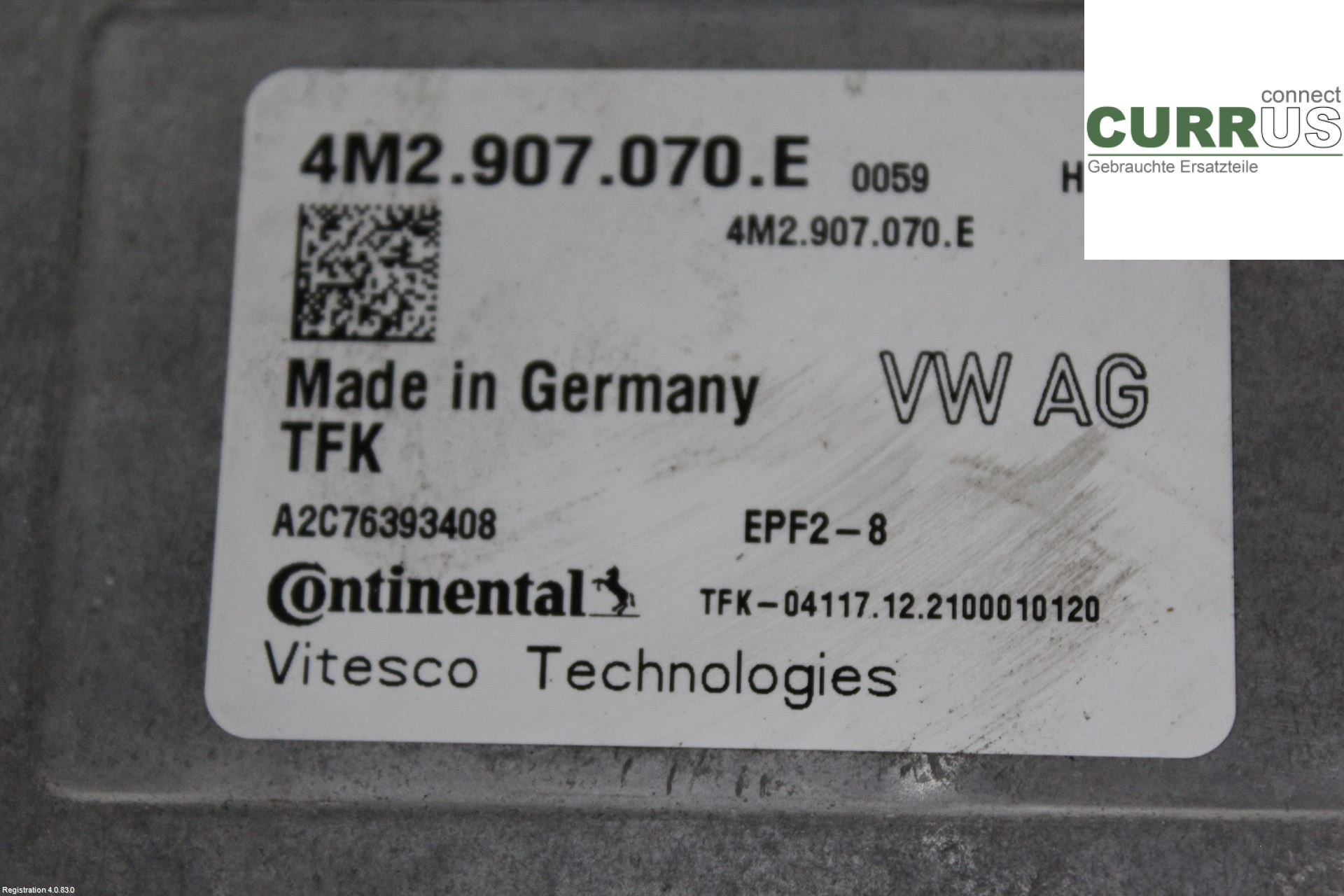 PORSCHE CAYENNE 03- Module de distribution électrique PAB907070F  3.0L DCBE