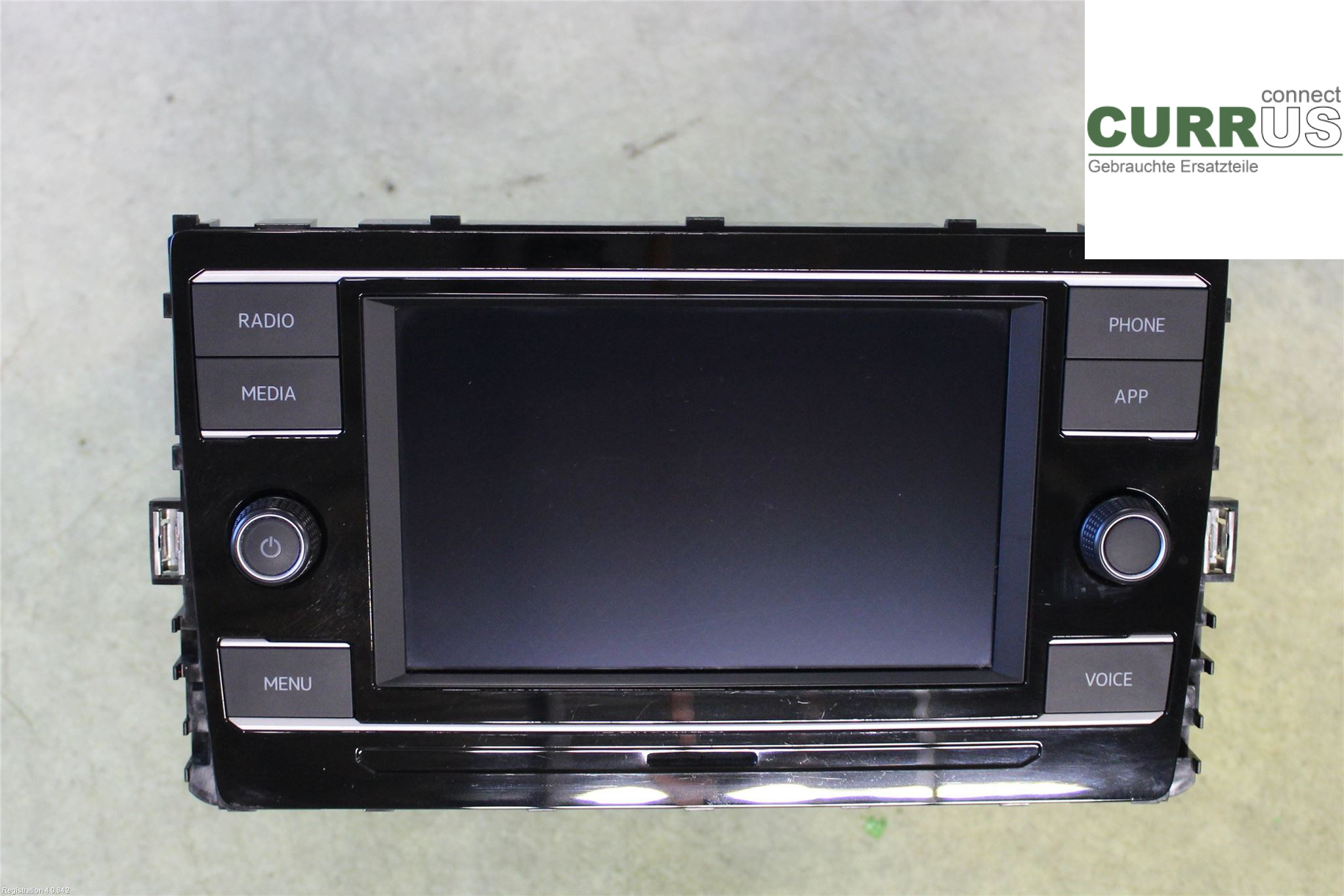 VW T-CROSS  19- Radio CD / panel multimedialny 2GC 035 869 A 1.0L DLAA