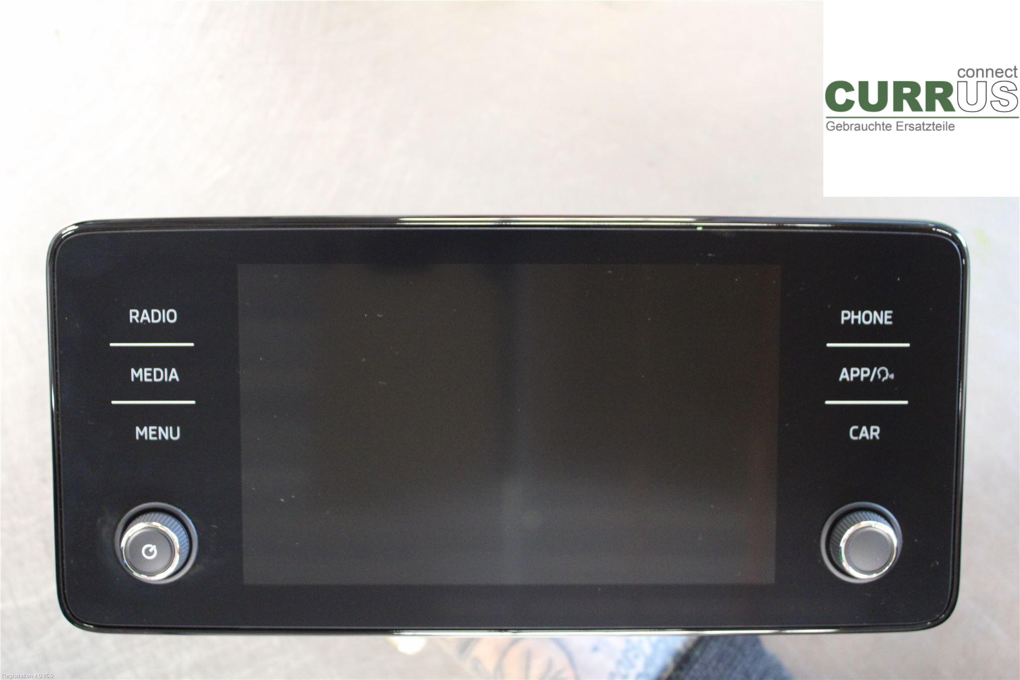 SKODA SCALA  19- Radio CD /Multimediapanel 654 035 871 B  IZY DKRF
