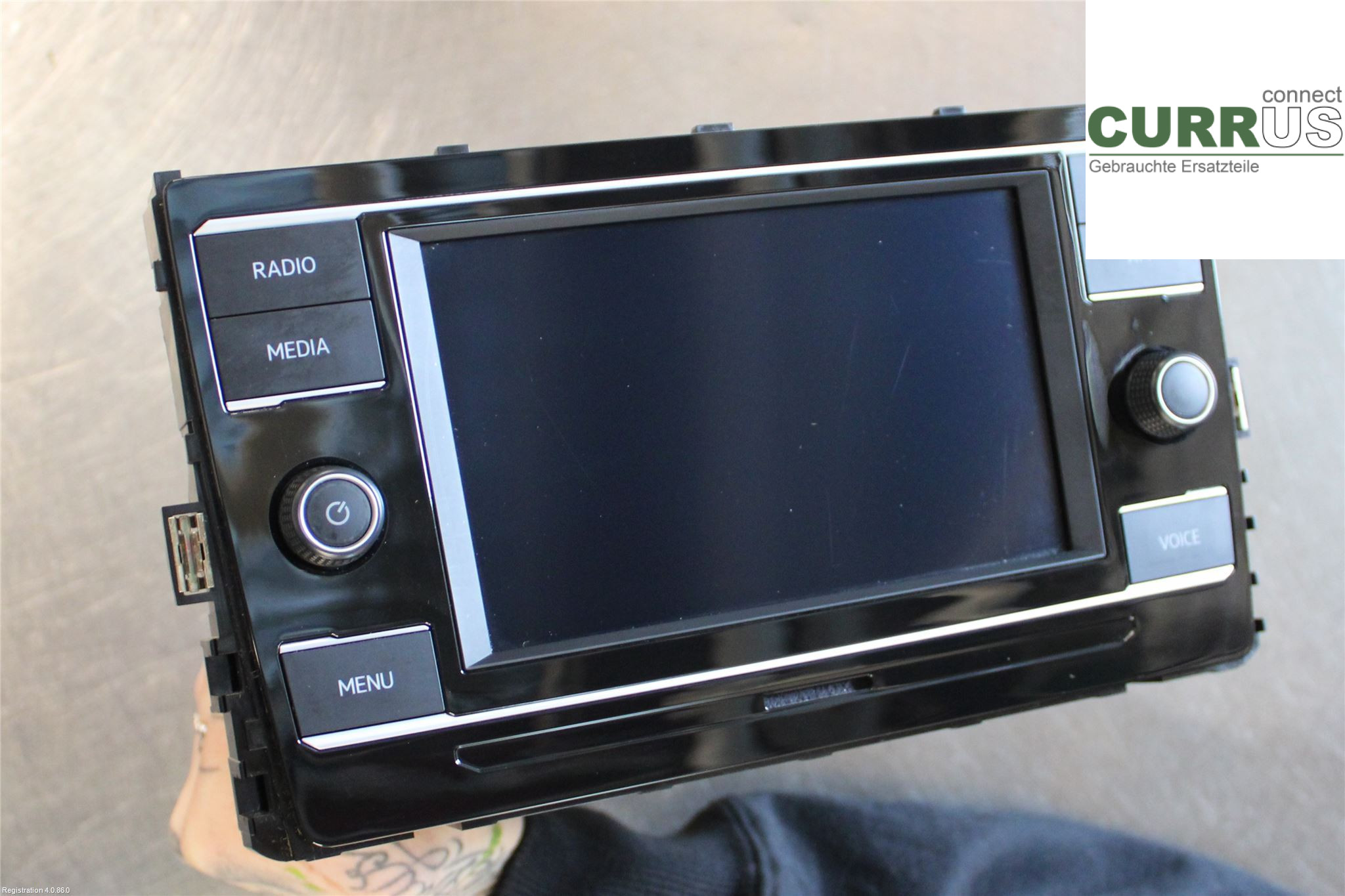VW TRANSP/CARAVELLE 16- Radio CD / Multimedia panel 3CN 035 869 A  2.0L DNAA