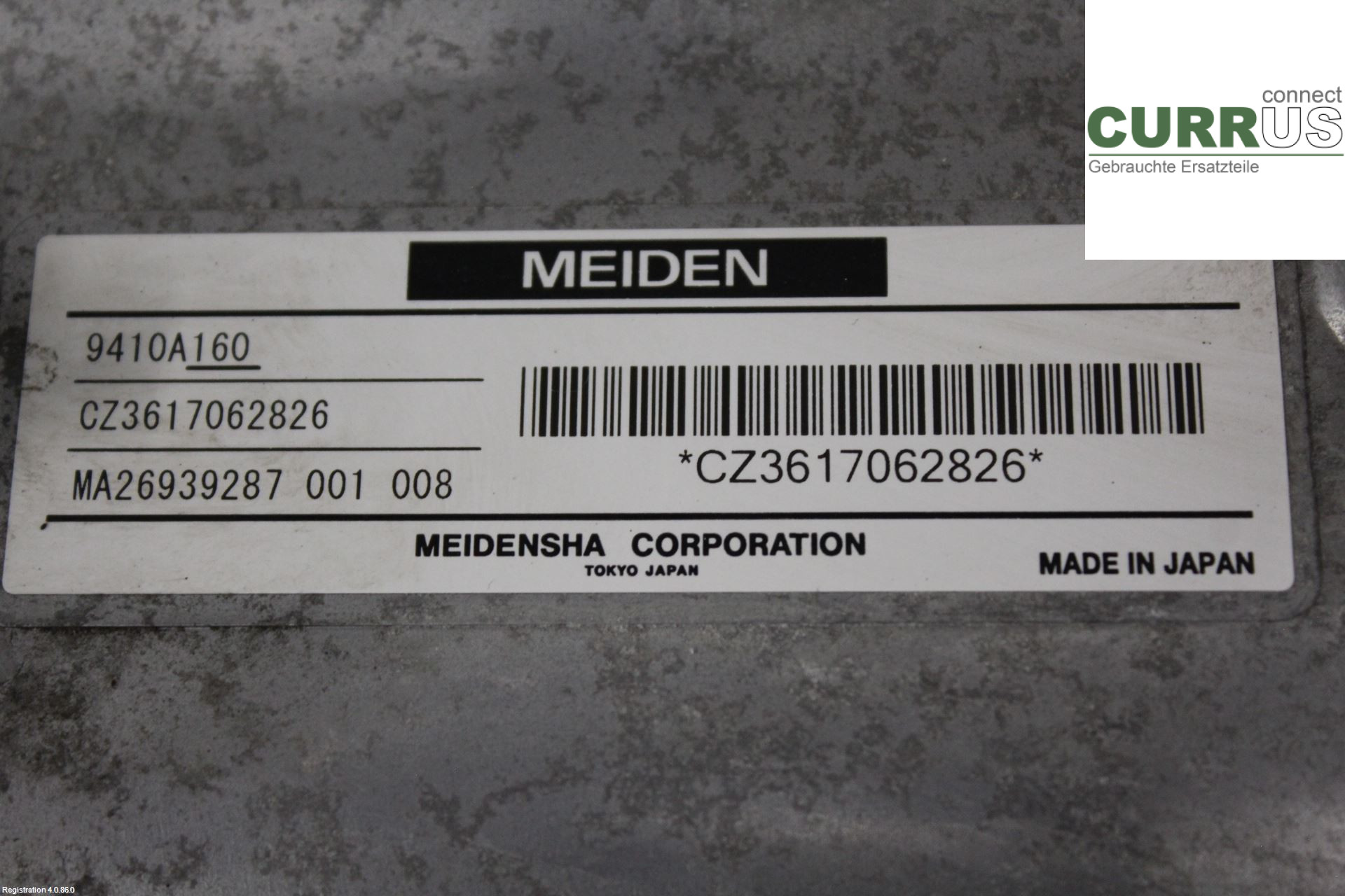 MITSUBISHI OUTLANDER 13- Omformer / inverter - elektrisk 9410A164 2.4L 4B12