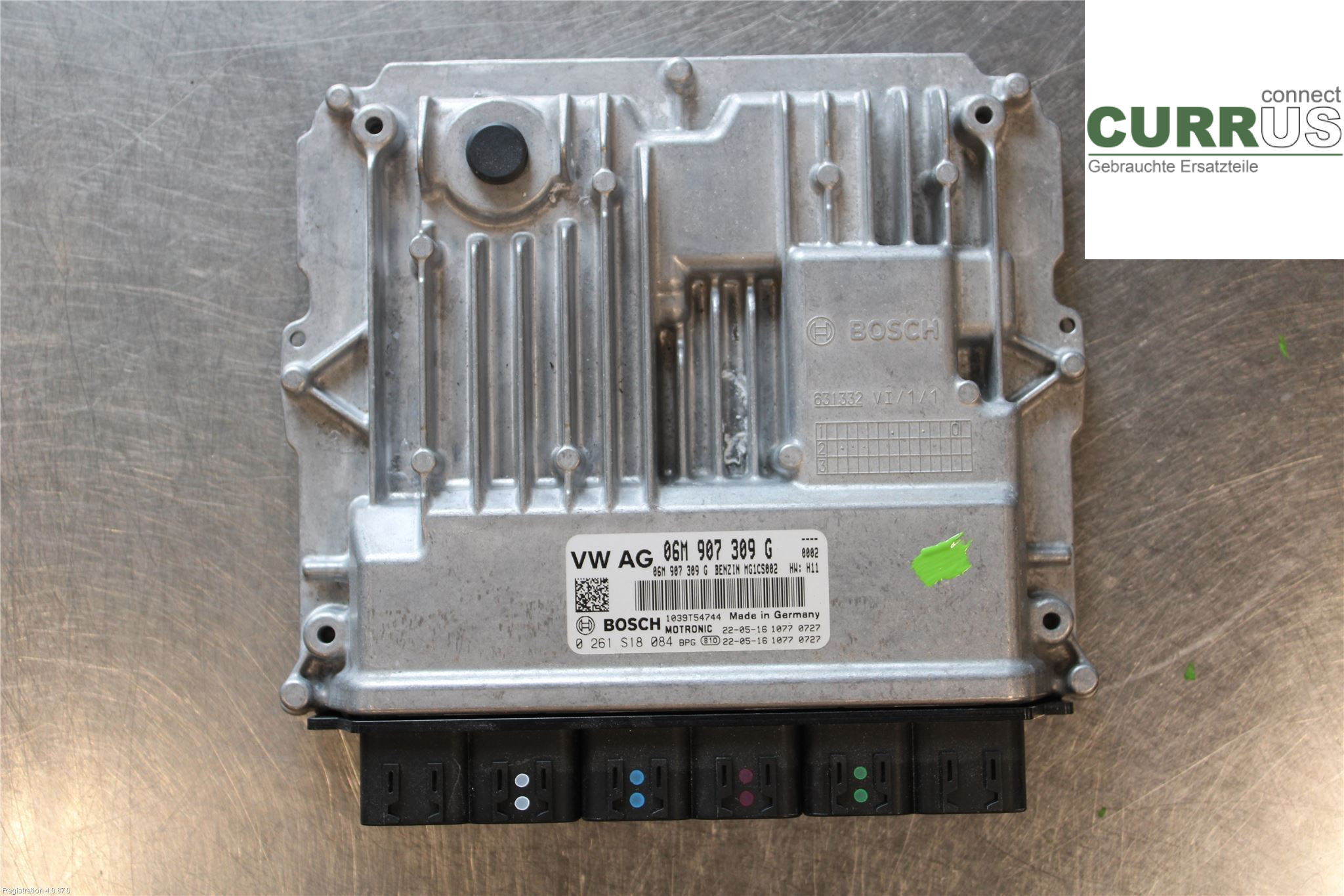 PORSCHE CAYENNE 03- Motorsteuergerät (ECU) 958 907 309 00 3.0L MDC.BE