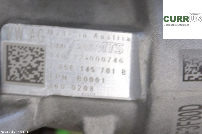 AUDI Q3 F3  19- Turbo charger 05E 145 702 L 1.5L DXDB