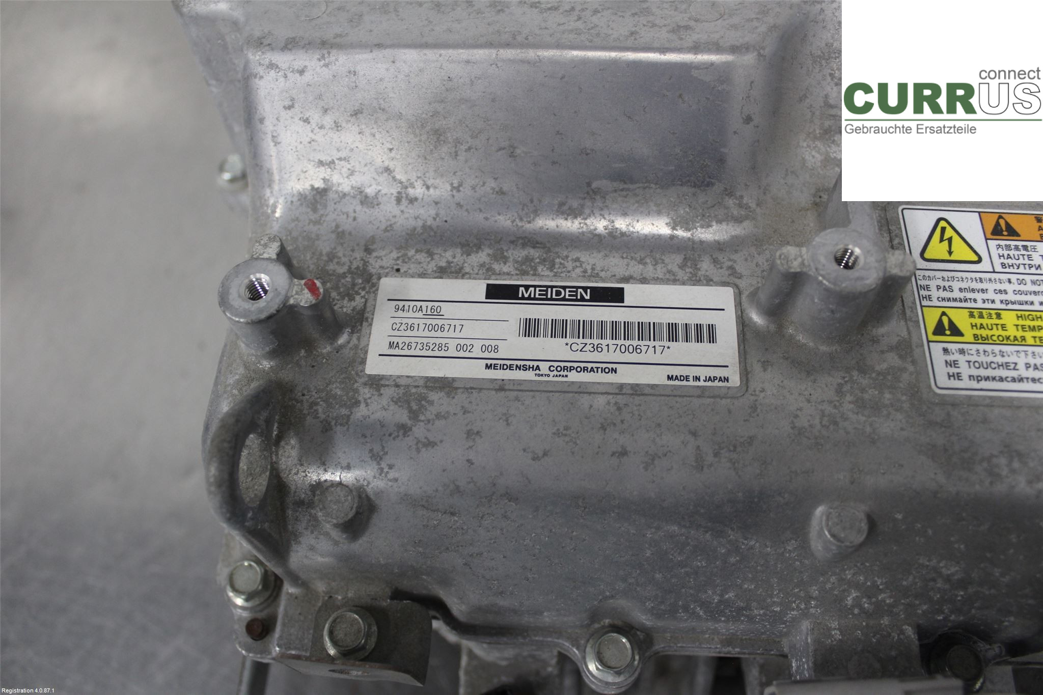 MITSUBISHI OUTLANDER 13- Omformer / inverter - elektrisk 9410A164 2.4L 4B12