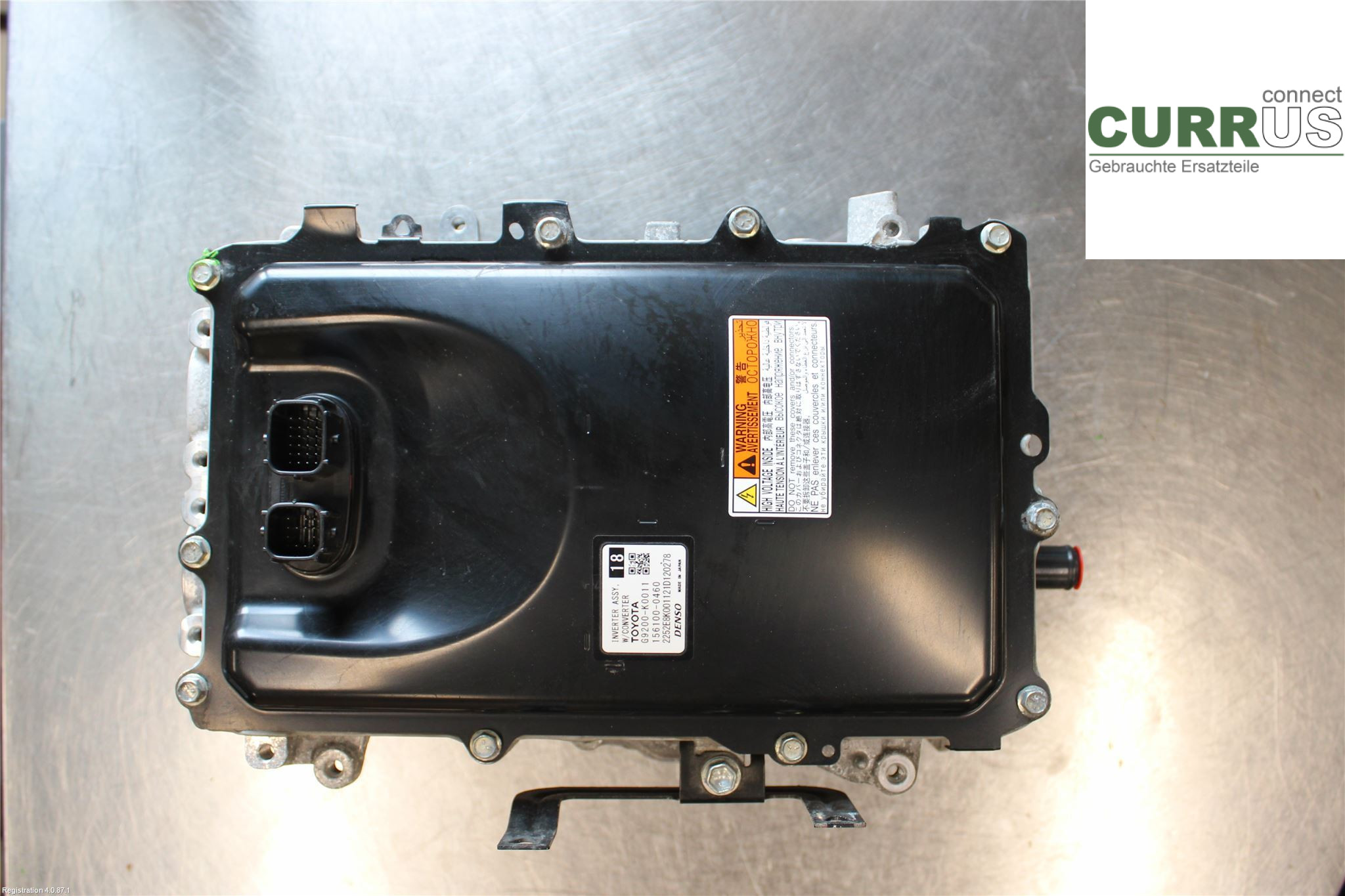 TOYOTA YARIS  20- Omformer / inverter - elektrisk G9200-K0011 1.5L M15A-FXE